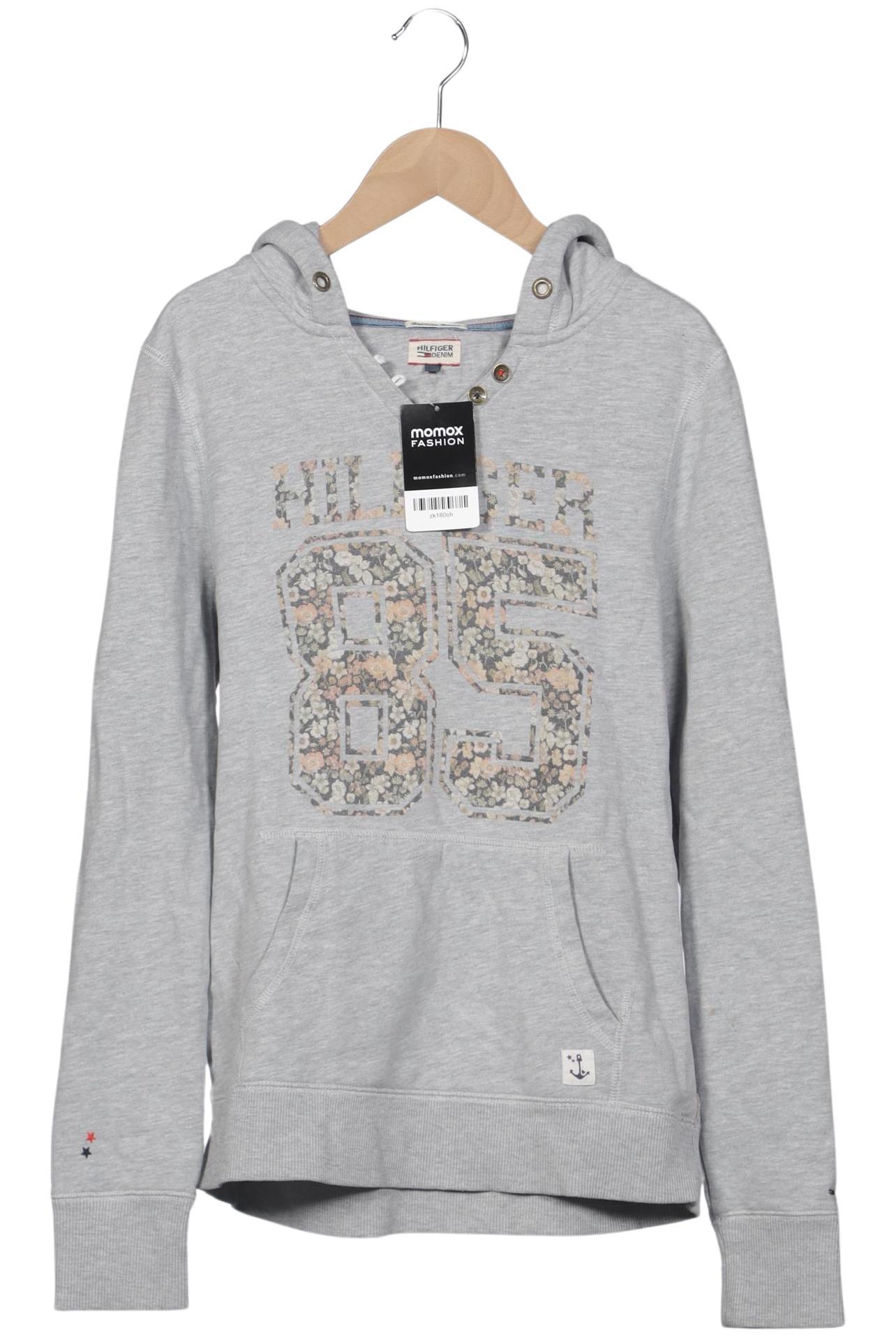 

Hilfiger Denim Damen Kapuzenpullover, grau, Gr. 38