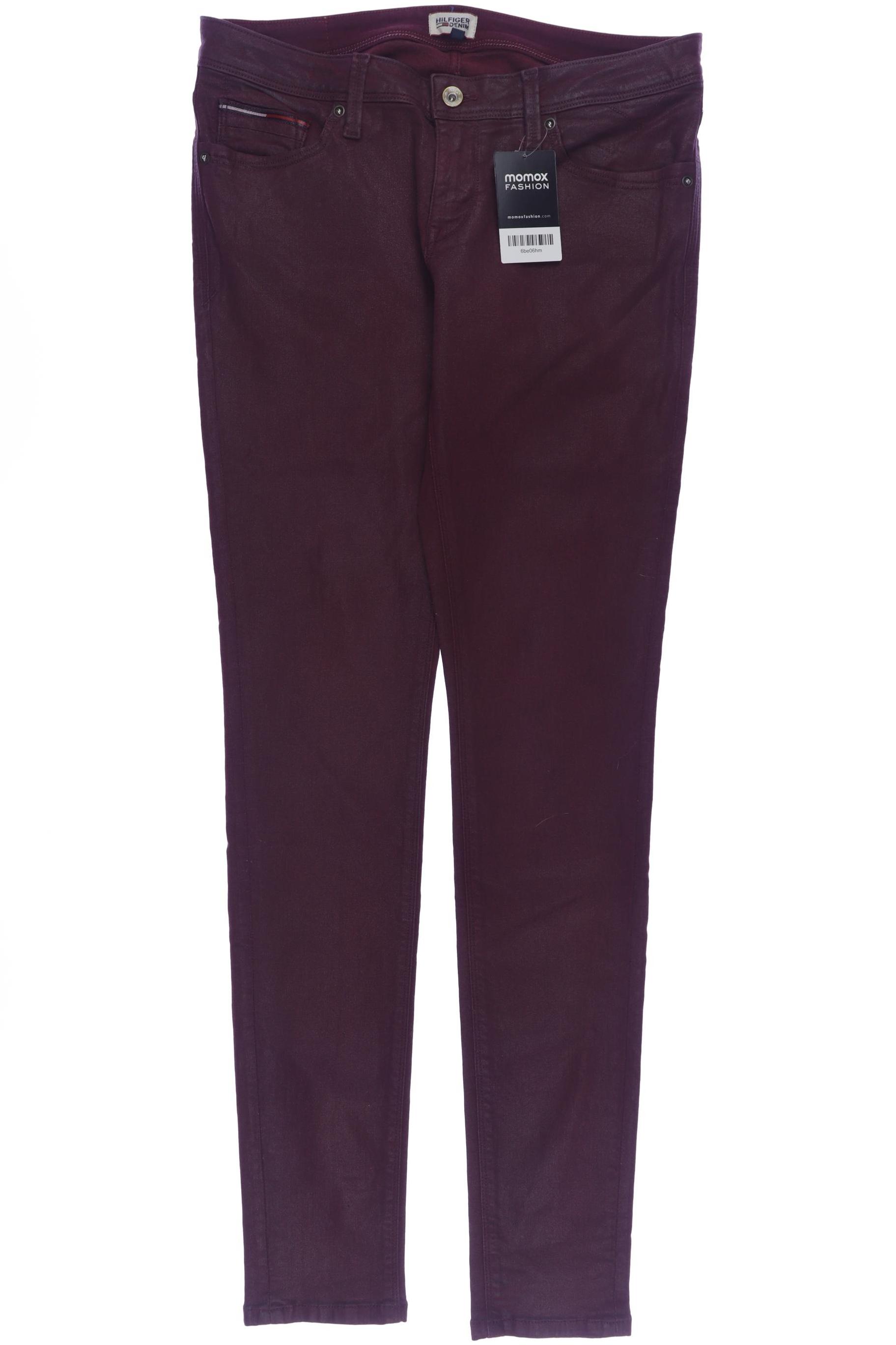 

Hilfiger Denim Damen Jeans, bordeaux, Gr. 30