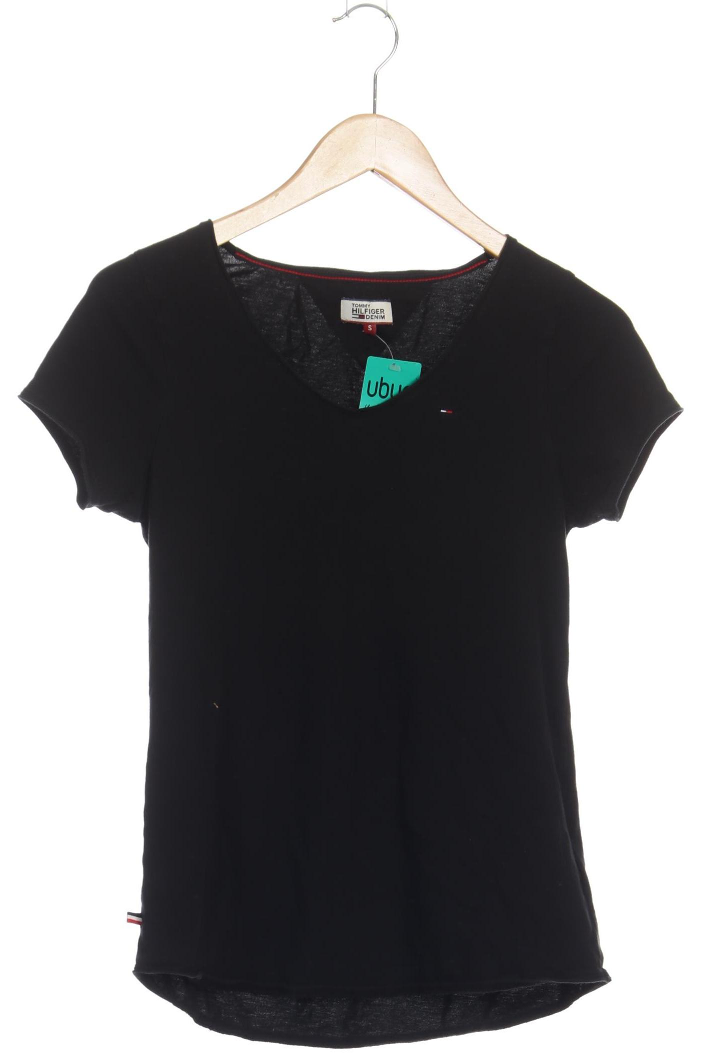 

Hilfiger Denim Damen T-Shirt, schwarz, Gr. 36