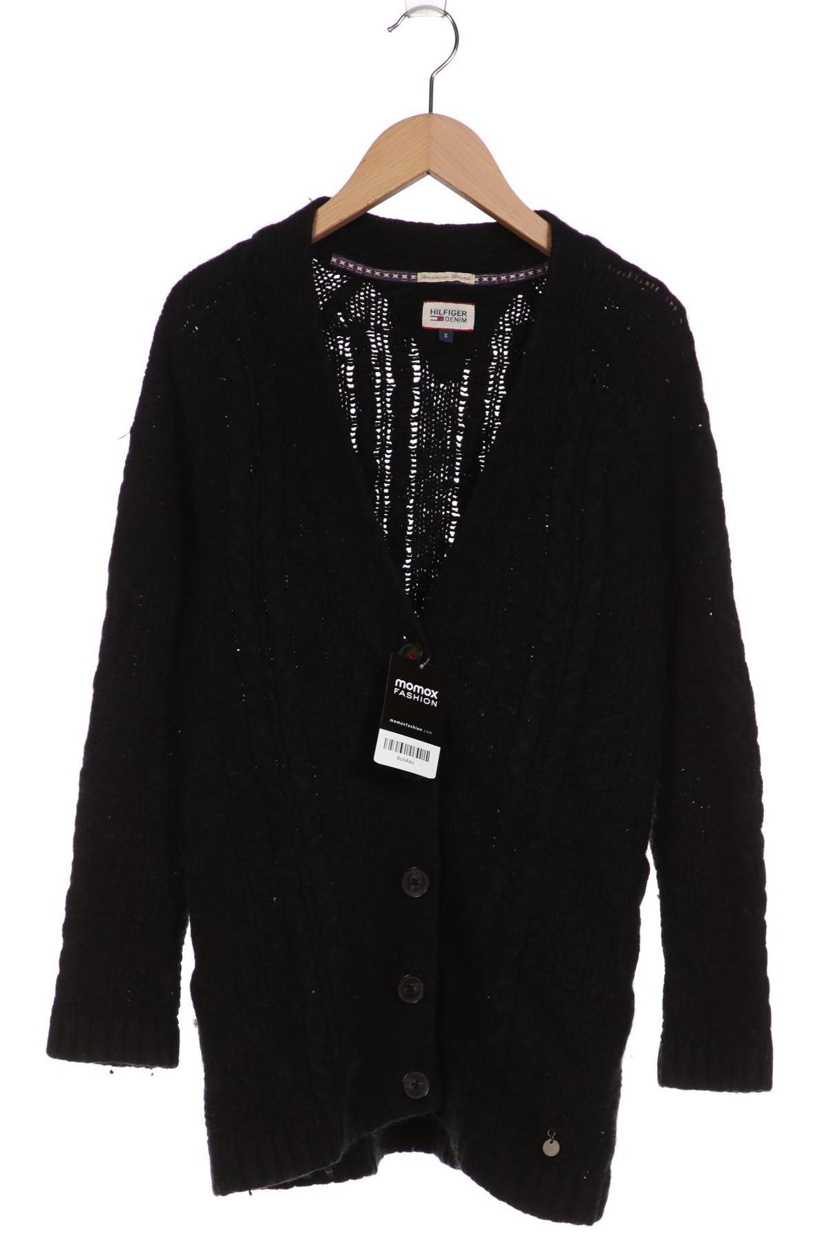 

Hilfiger Denim Damen Strickjacke, schwarz, Gr. 6