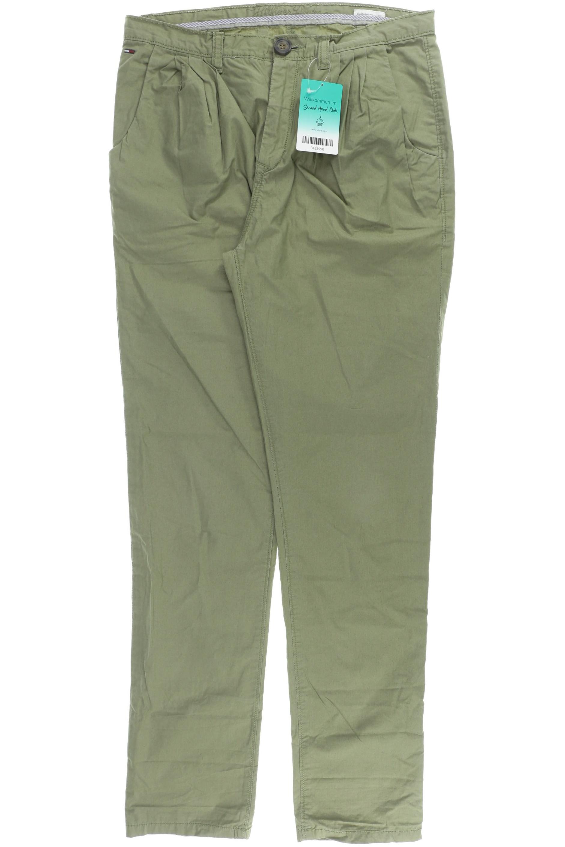 

Hilfiger Denim Damen Stoffhose, grün, Gr. 0