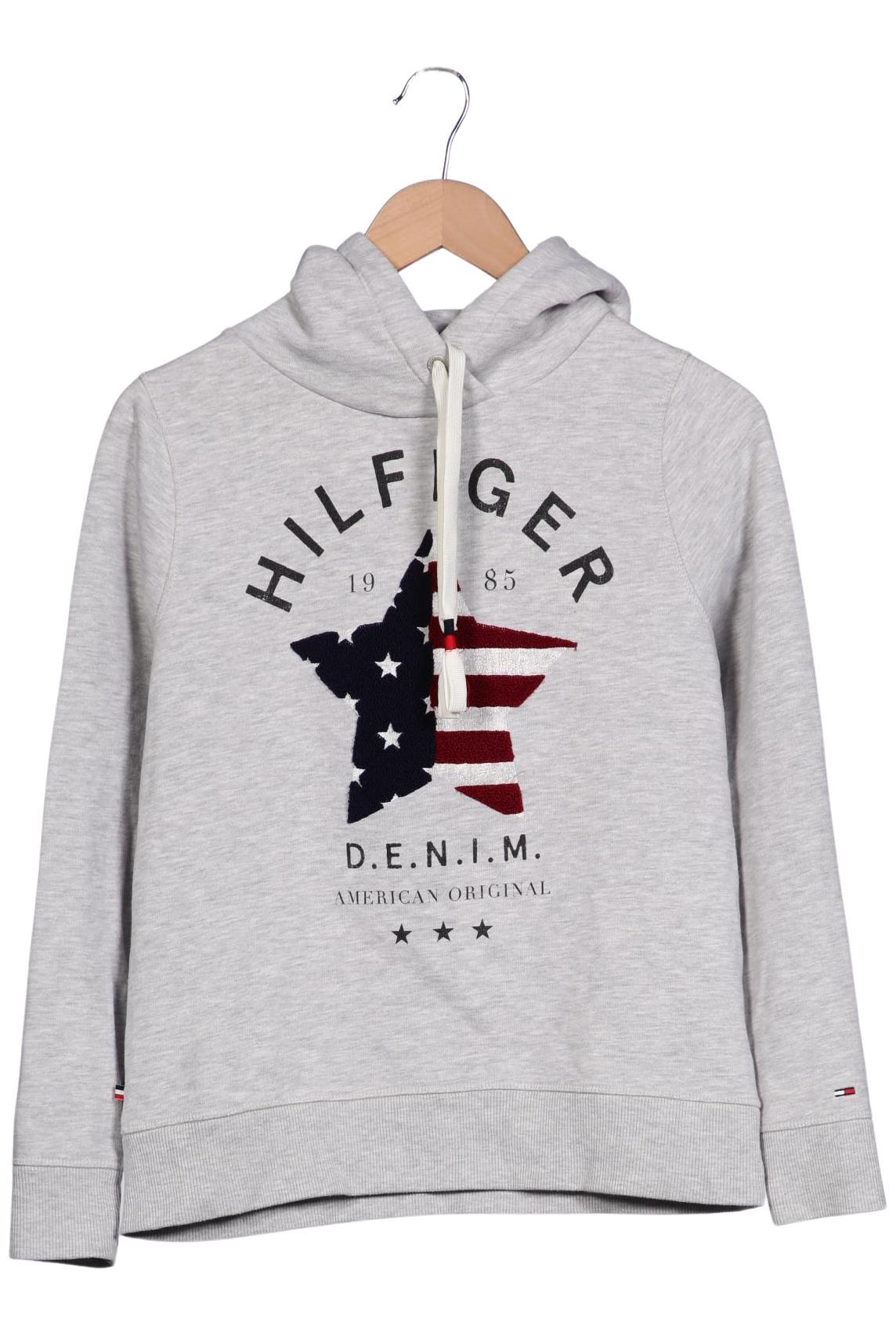 

Hilfiger Denim Damen Kapuzenpullover, grau, Gr. 38