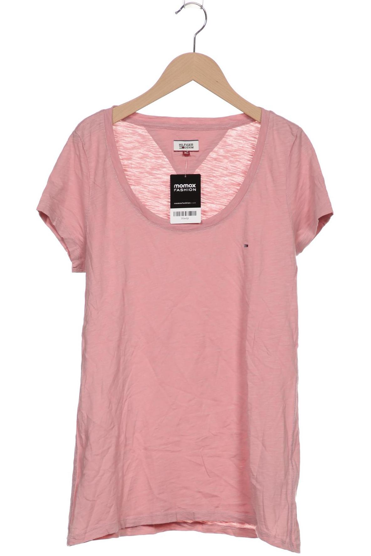 

Hilfiger Denim Damen T-Shirt, pink, Gr. 44
