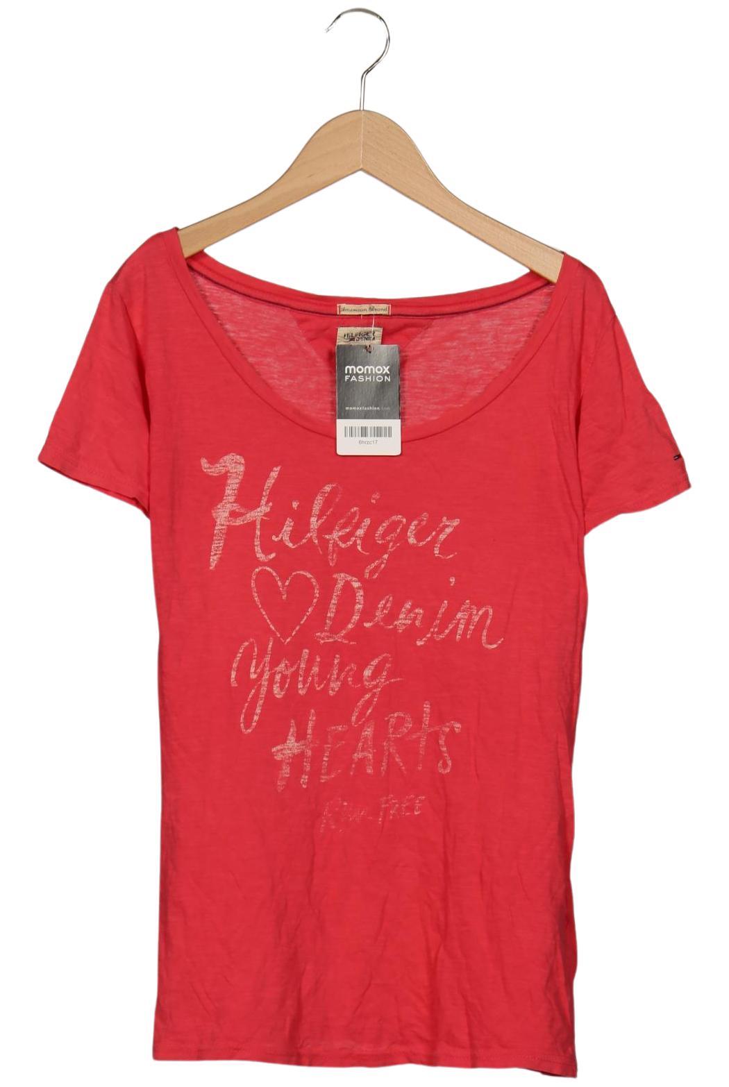 

Hilfiger Denim Damen T-Shirt, rot, Gr. 42
