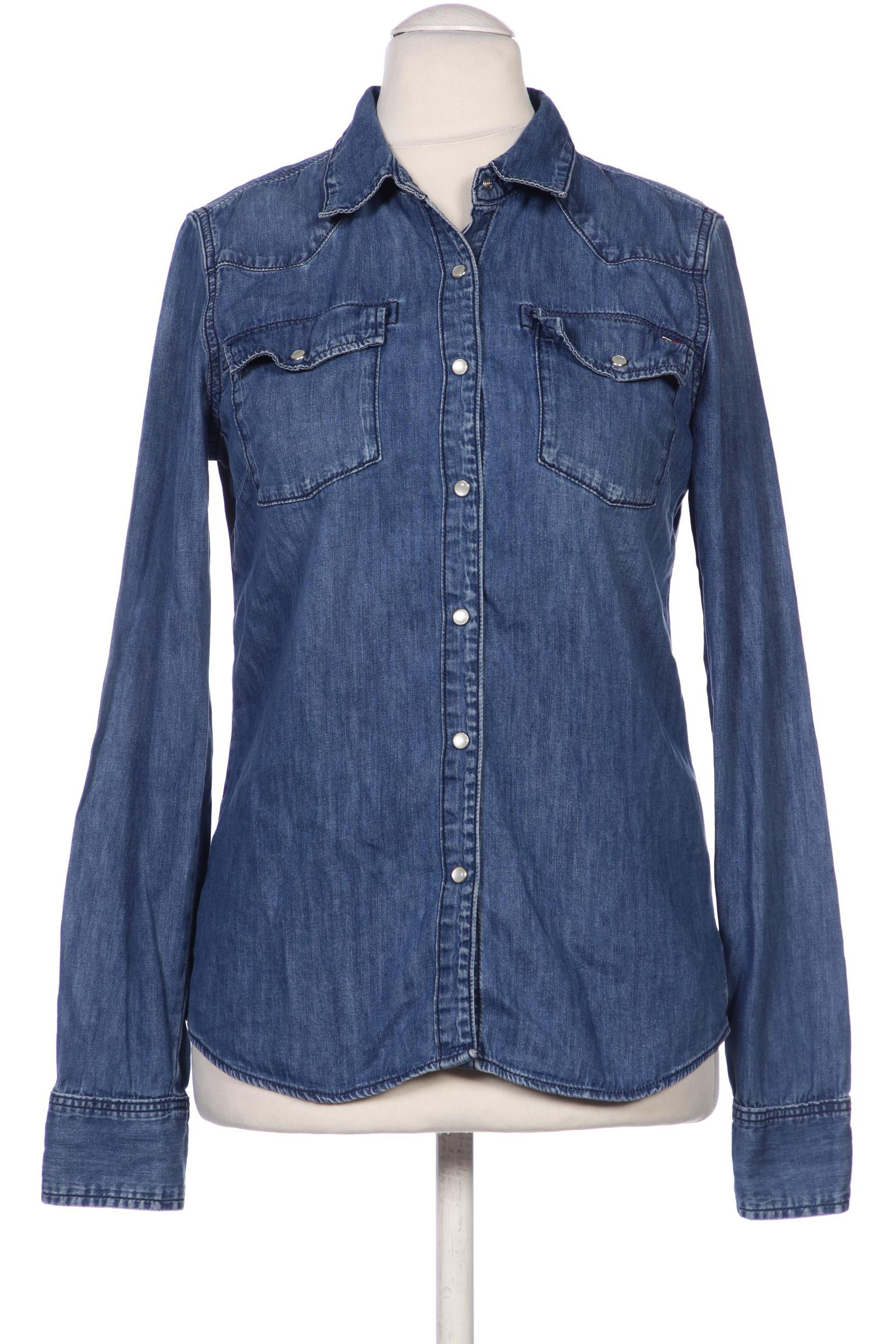 

Hilfiger Denim Damen Bluse, blau, Gr. 38
