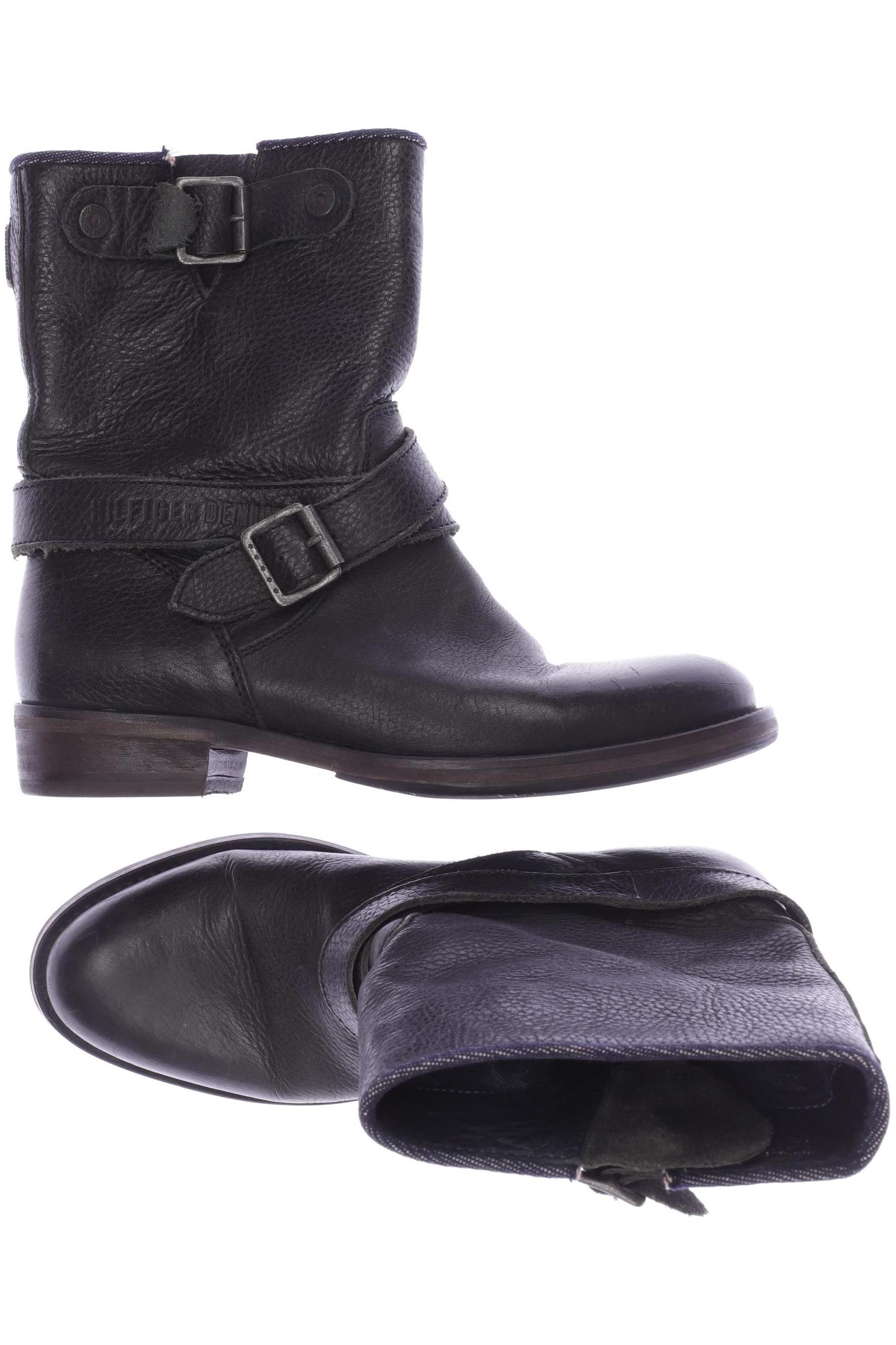 

HILFIGER DENIM Damen Stiefelette, schwarz