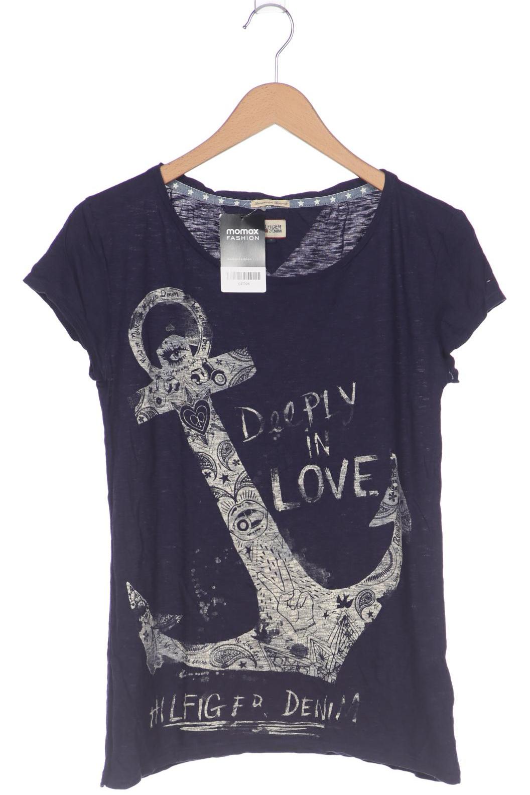 

Hilfiger Denim Damen T-Shirt, marineblau, Gr. 36