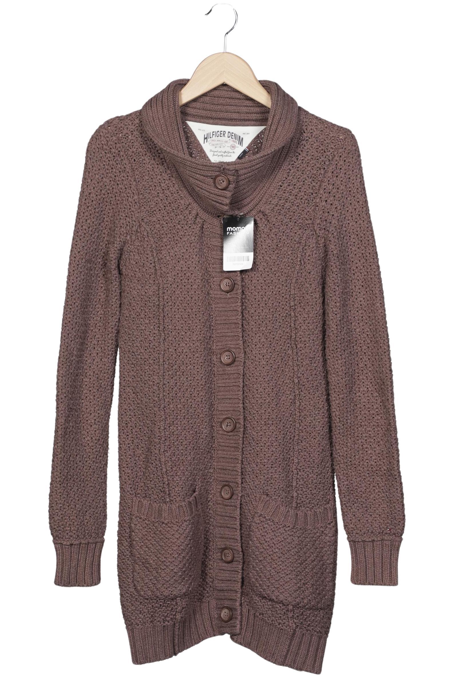 

Hilfiger Denim Damen Strickjacke, braun, Gr. 42
