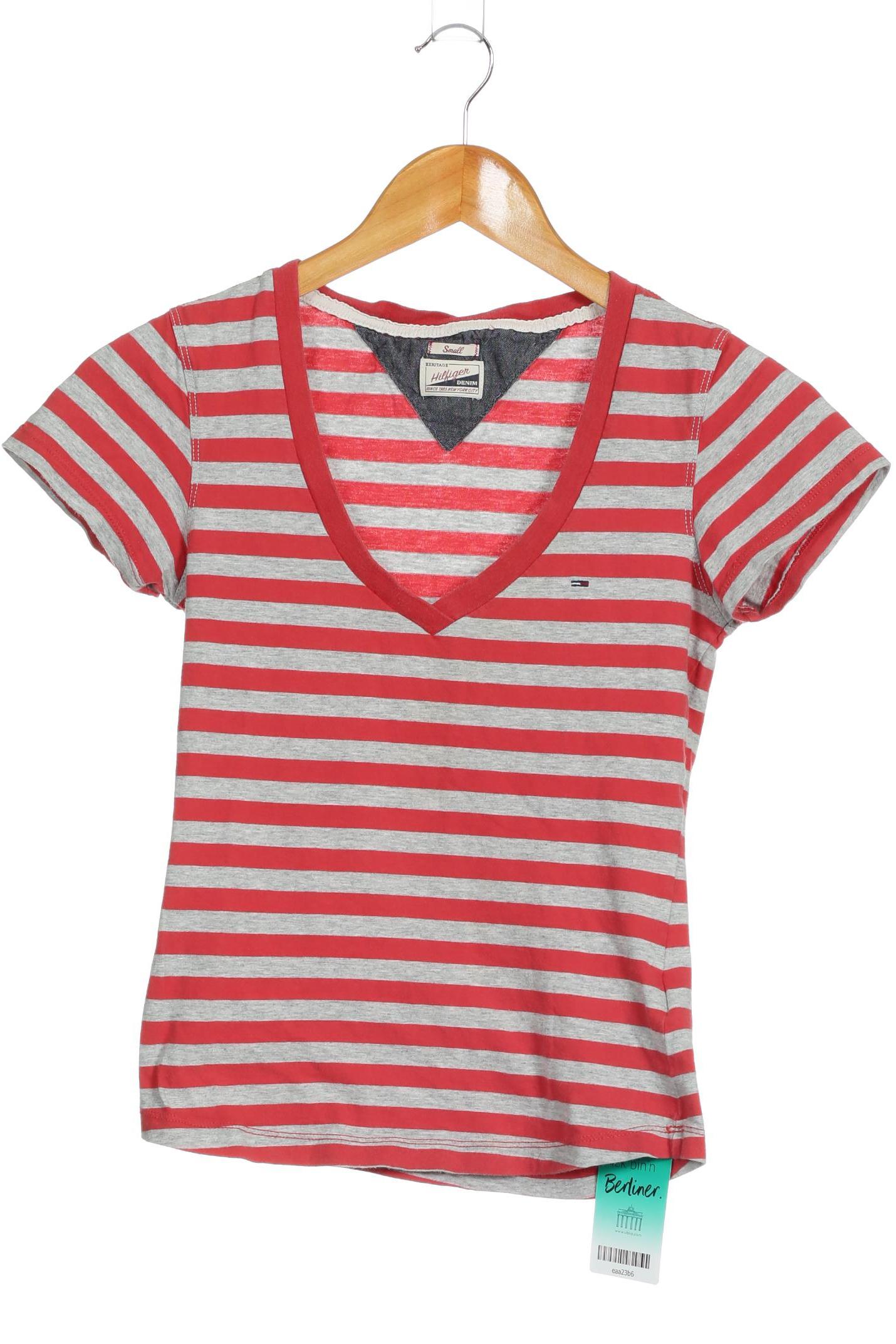 

Hilfiger Denim Damen T-Shirt, rot, Gr. 36