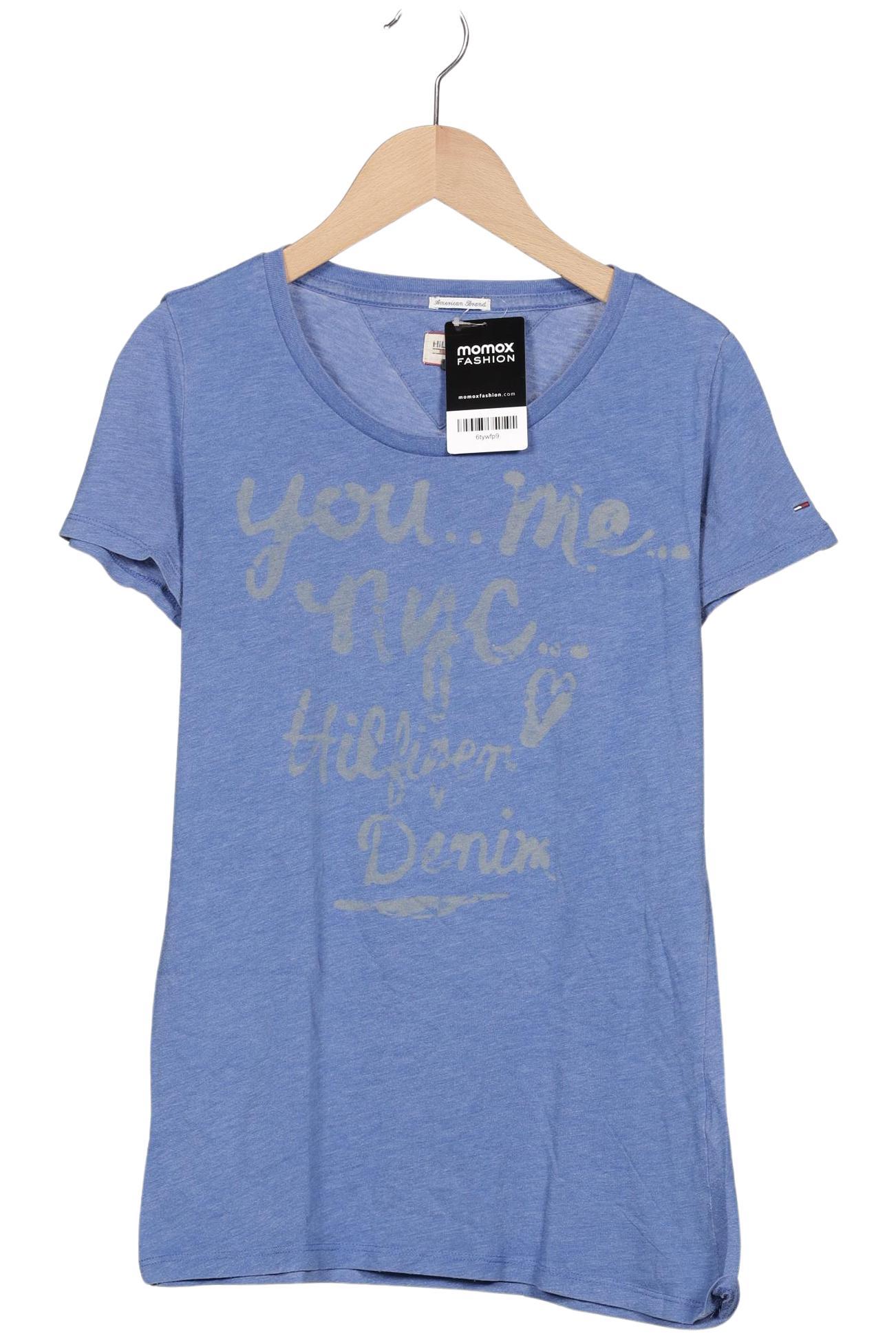 

Hilfiger Denim Damen T-Shirt, hellblau, Gr. 38