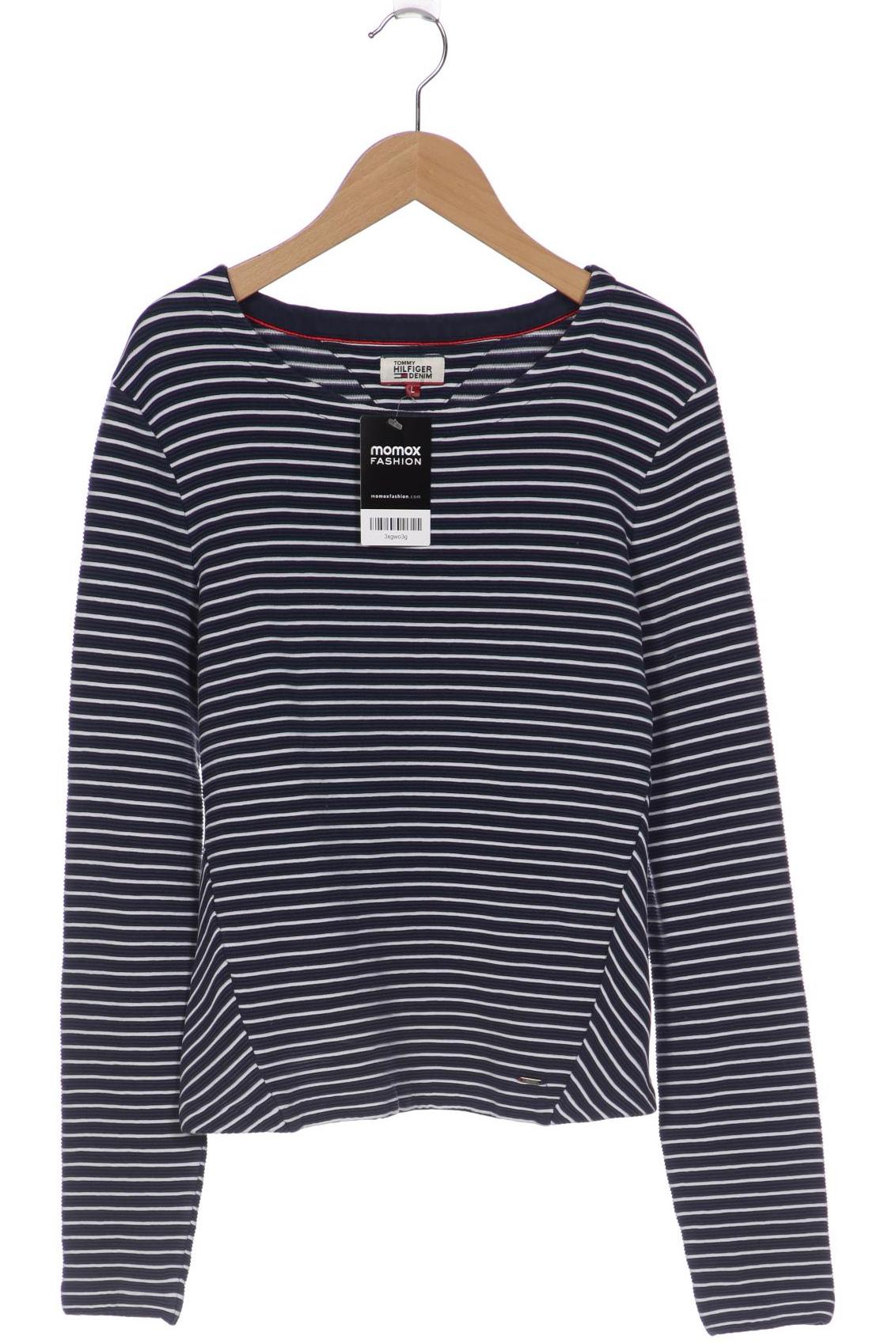 

Hilfiger Denim Damen Langarmshirt, marineblau, Gr. 42