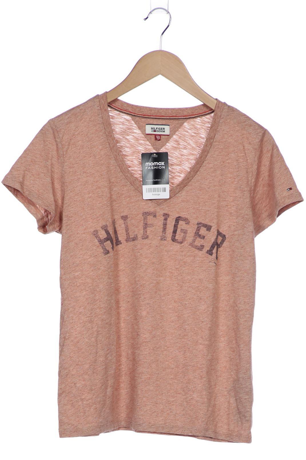 

Hilfiger Denim Damen T-Shirt, orange, Gr. 34