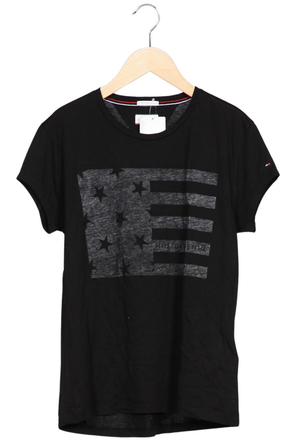 

Hilfiger Denim Damen T-Shirt, schwarz, Gr. 34