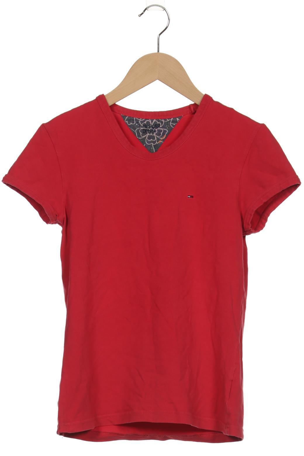 

Hilfiger Denim Damen T-Shirt, rot, Gr. 38