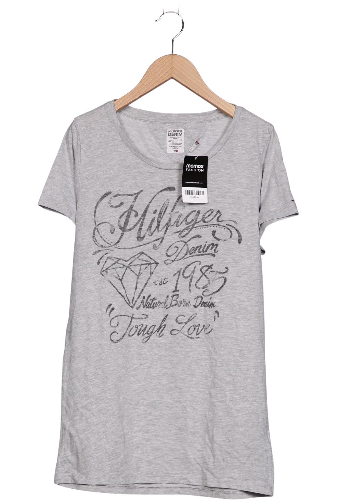 

Hilfiger Denim Damen T-Shirt, grau, Gr. 44