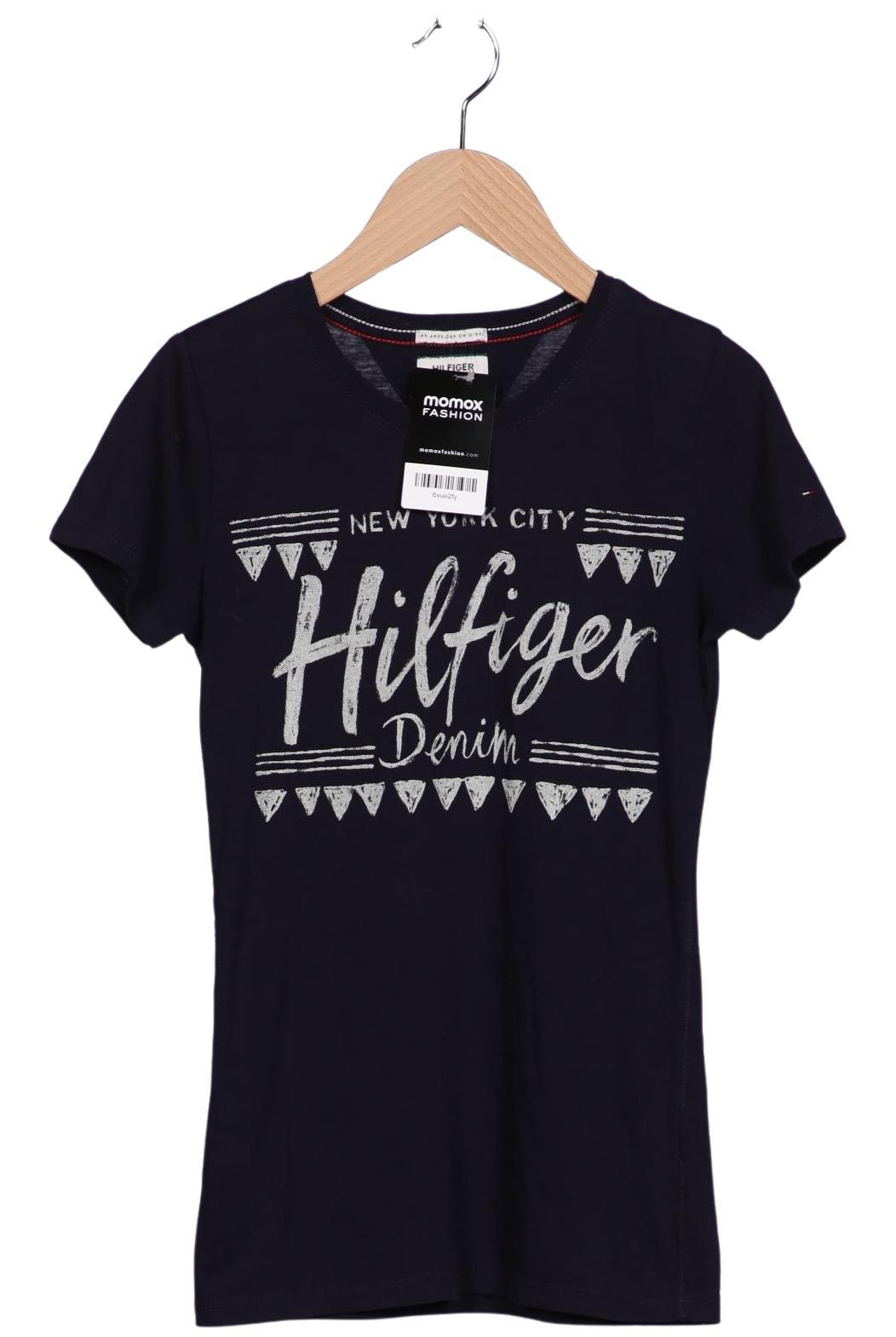 

Hilfiger Denim Damen T-Shirt, marineblau, Gr. 34