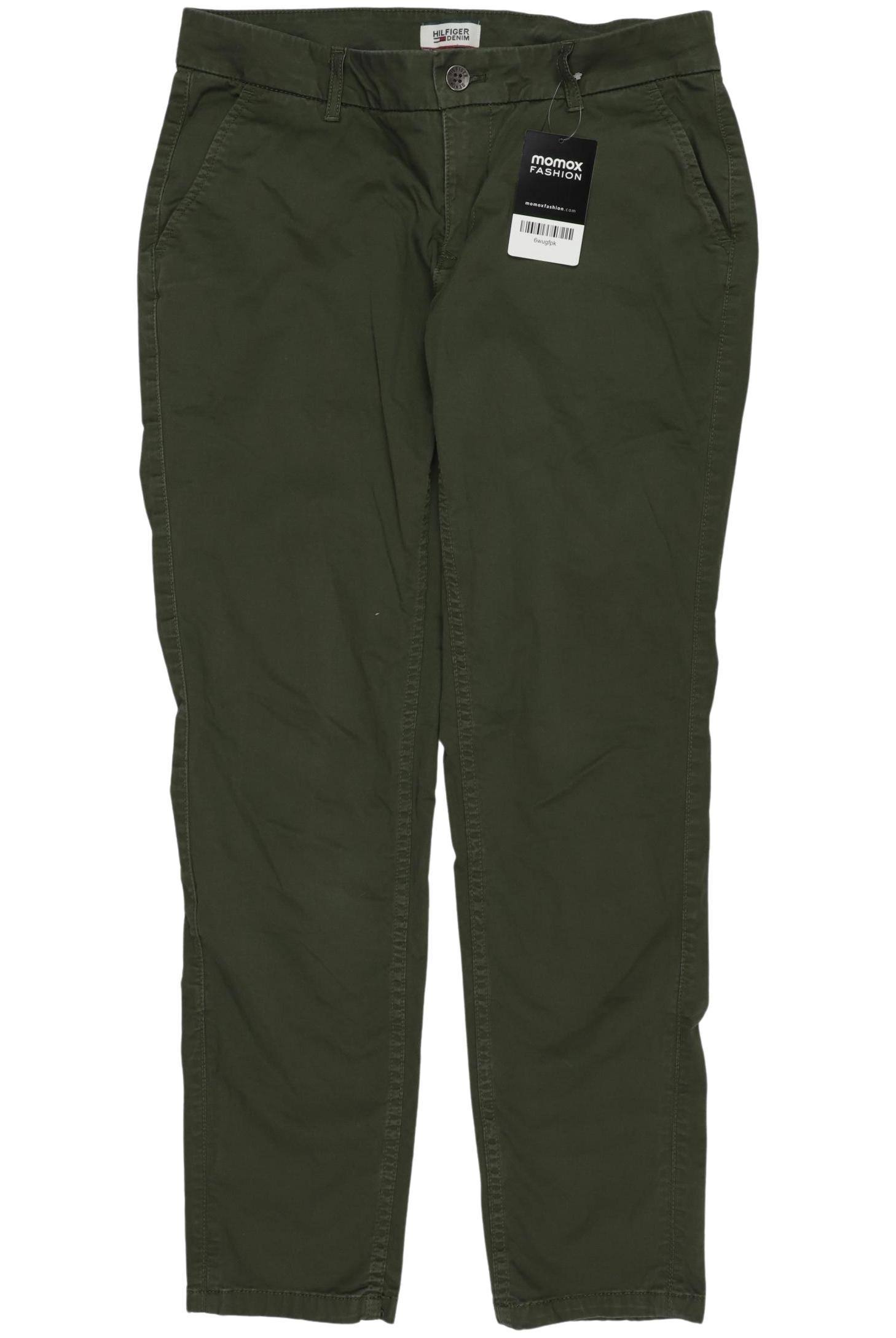 

Hilfiger Denim Damen Stoffhose, grün, Gr. 26