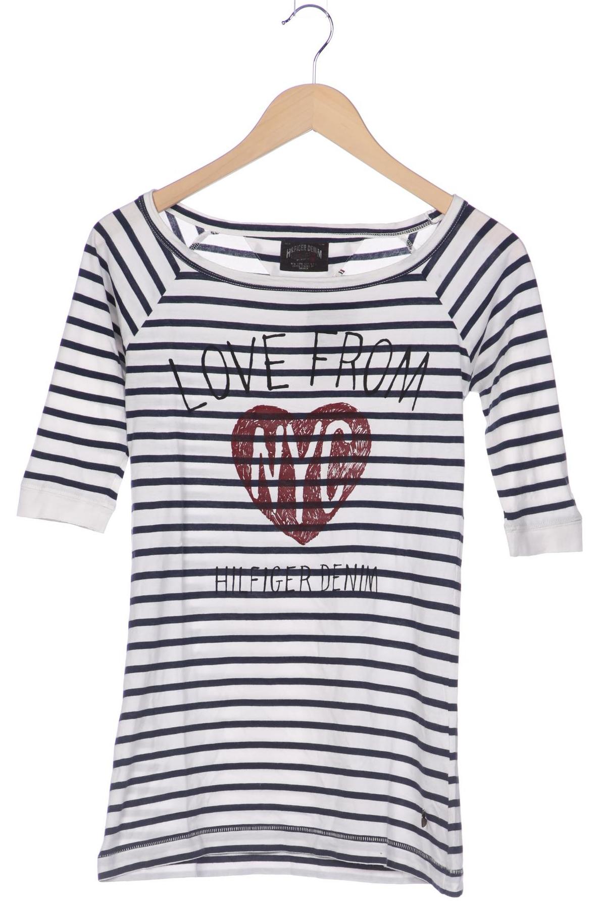 

Hilfiger Denim Damen T-Shirt, marineblau, Gr. 34