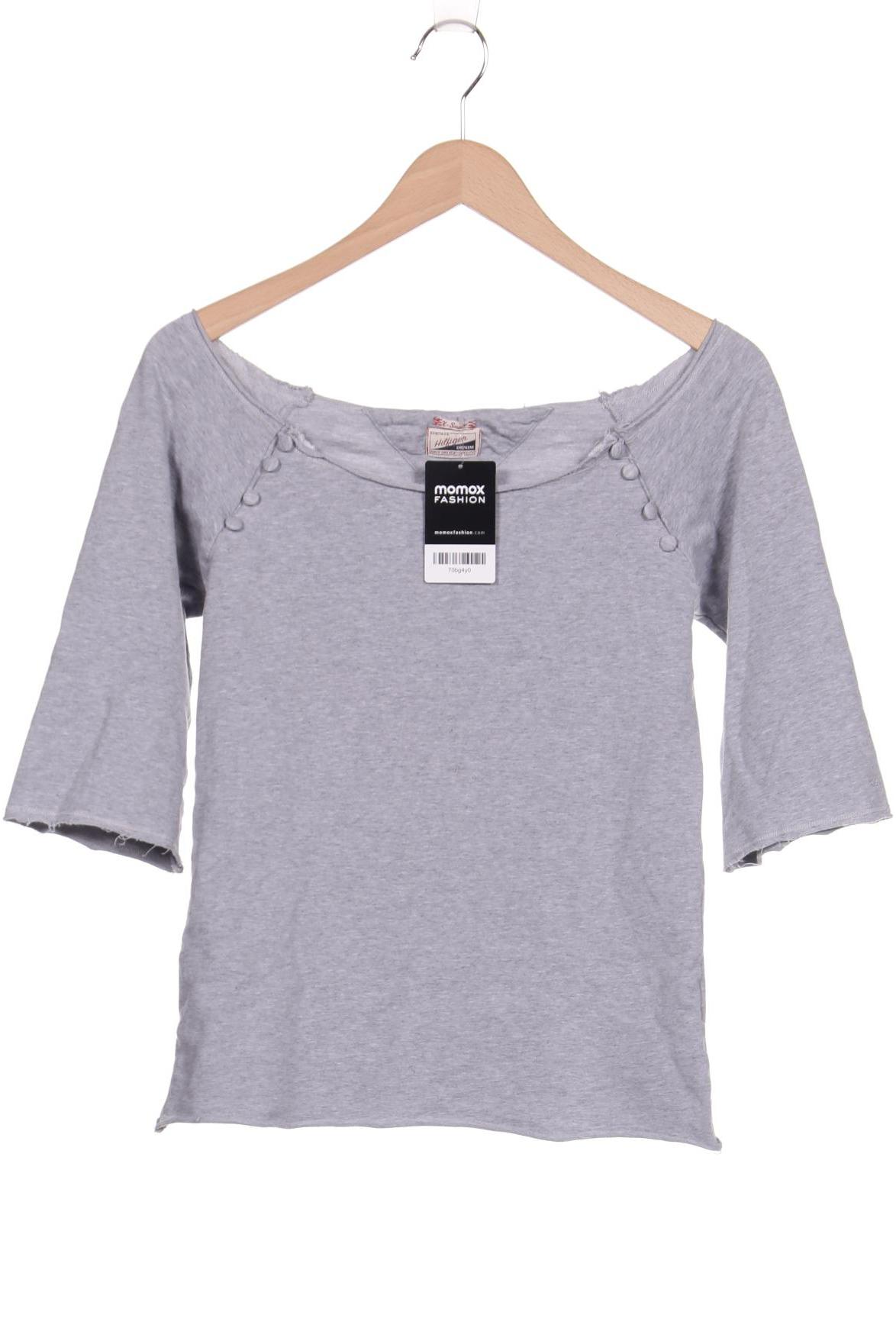 

HILFIGER DENIM Damen Langarmshirt, grau