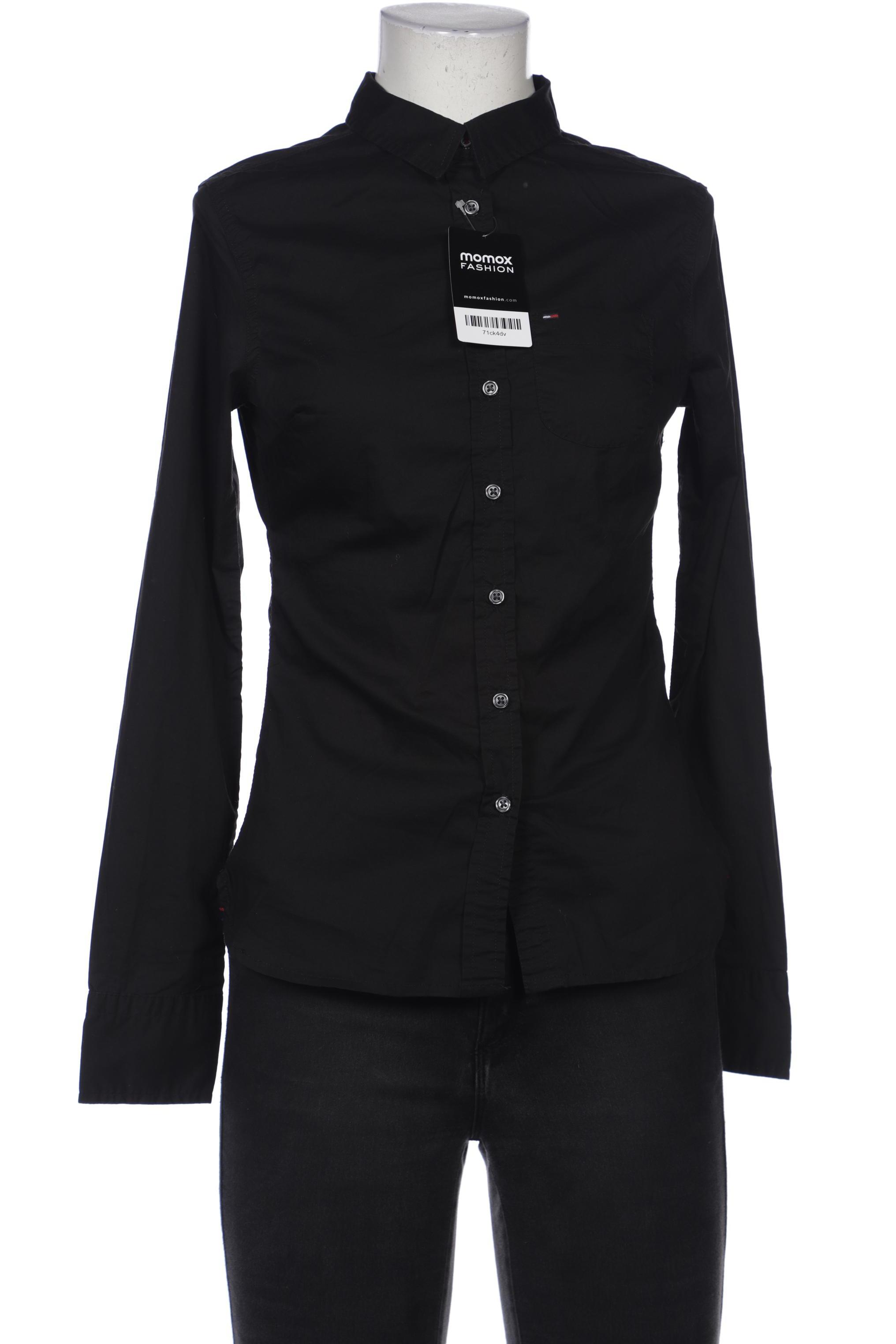 

Hilfiger Denim Damen Bluse, schwarz, Gr. 34