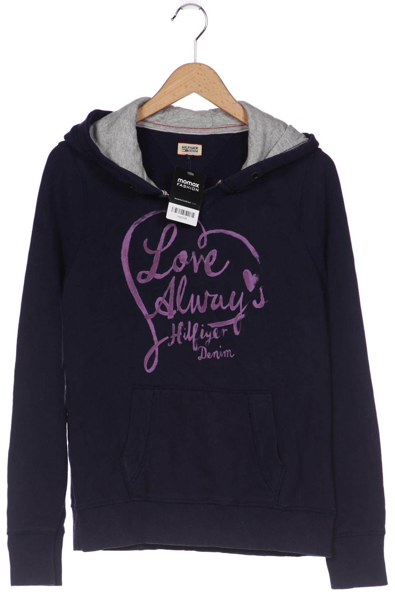

HILFIGER DENIM Damen Kapuzenpullover, marineblau