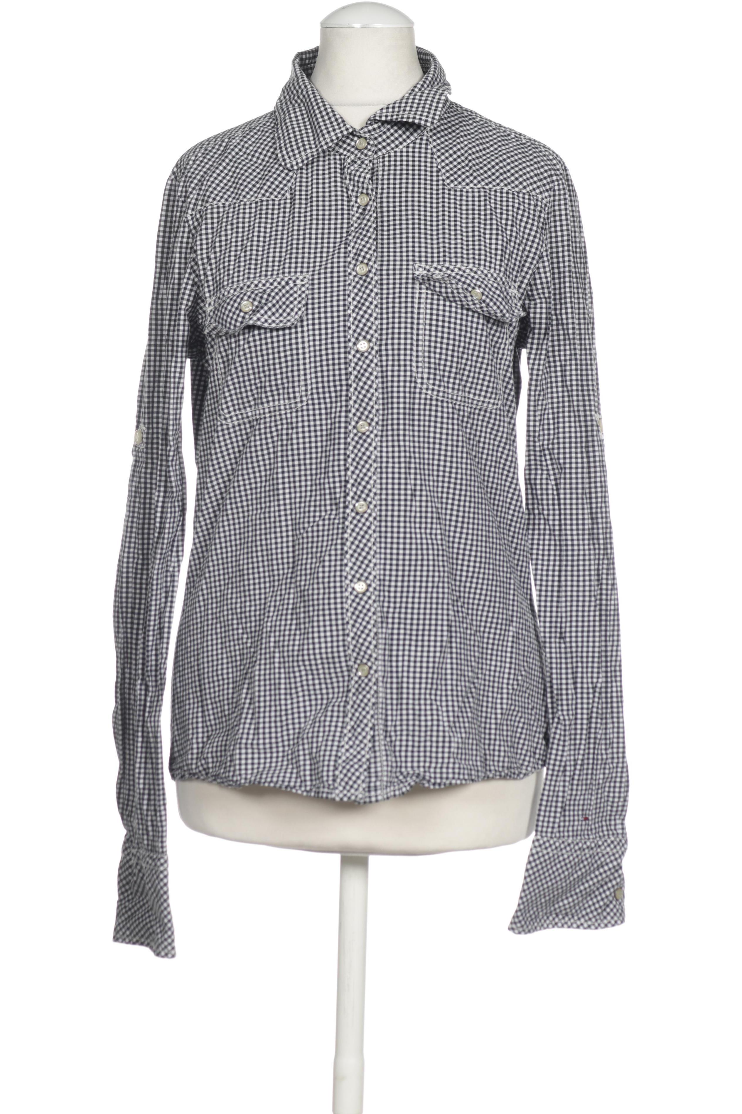 

Hilfiger Denim Damen Bluse, blau, Gr. 38