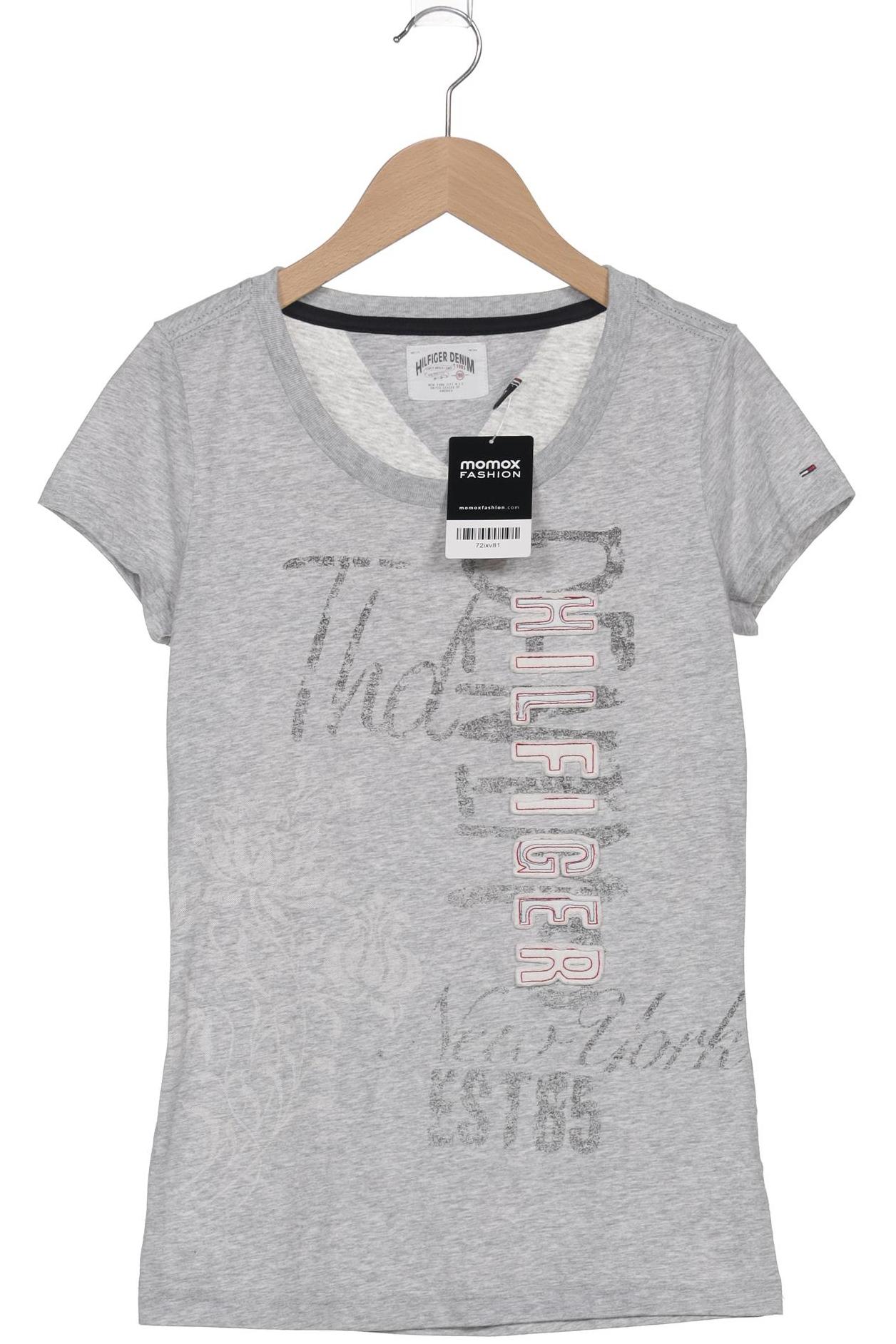 

Hilfiger Denim Damen T-Shirt, grau, Gr. 38