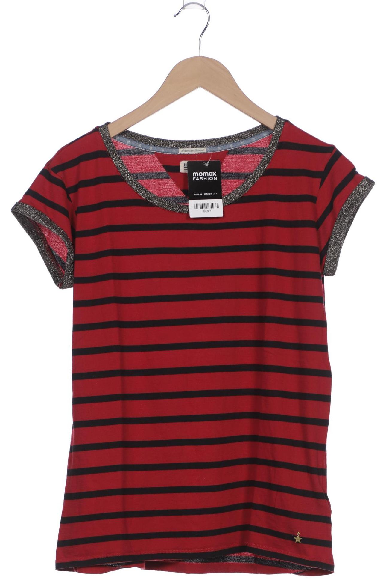 

Hilfiger Denim Damen T-Shirt, bordeaux, Gr. 38