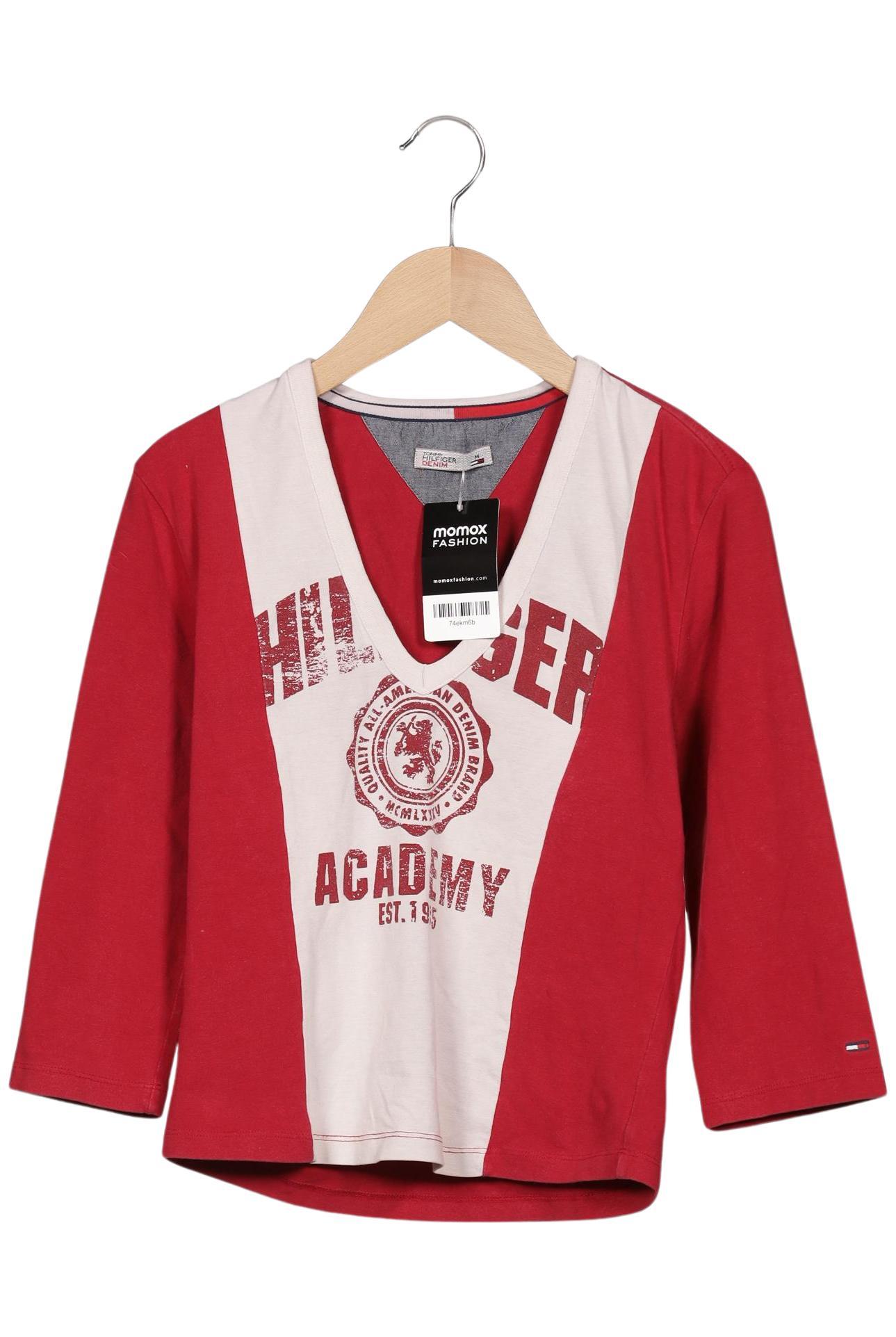 

Hilfiger Denim Damen Langarmshirt, rot, Gr. 38