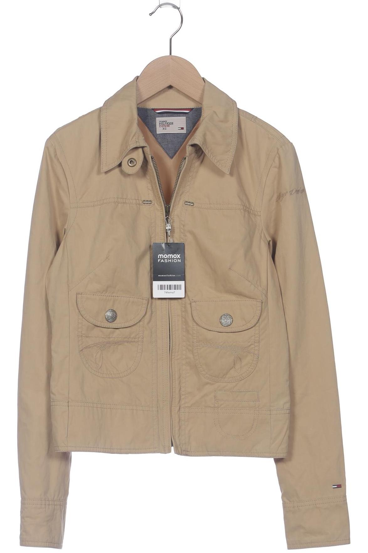 

Hilfiger Denim Damen Jacke, beige, Gr. 34