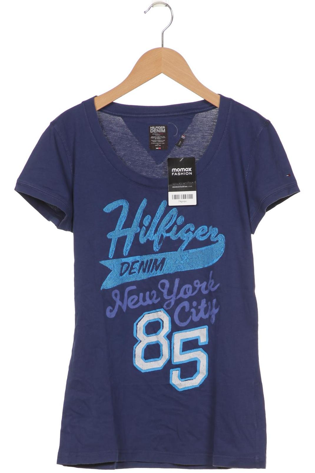 

HILFIGER DENIM Damen T-Shirt, marineblau