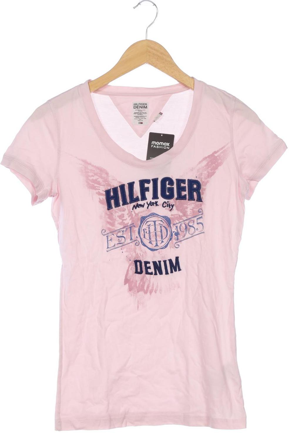 

Hilfiger Denim Damen T-Shirt, pink, Gr. 42