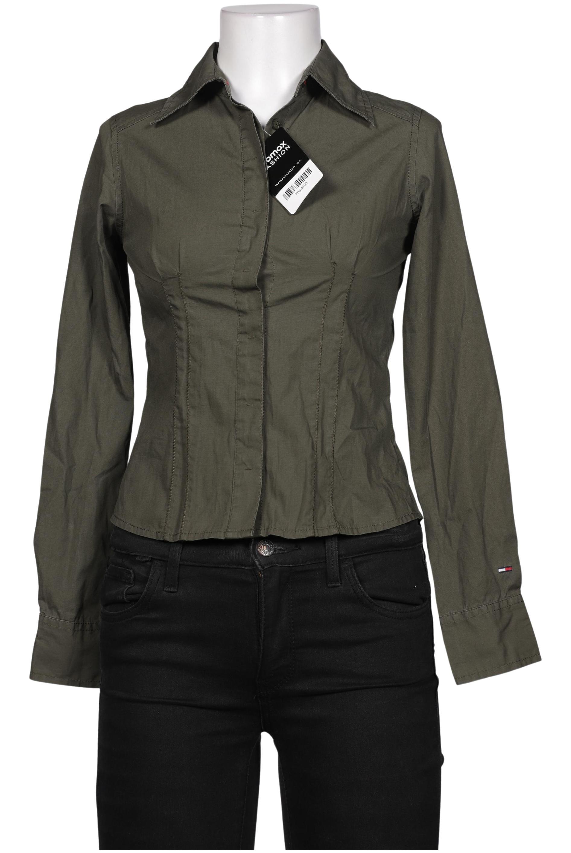 

Hilfiger Denim Damen Bluse, grün, Gr. 34