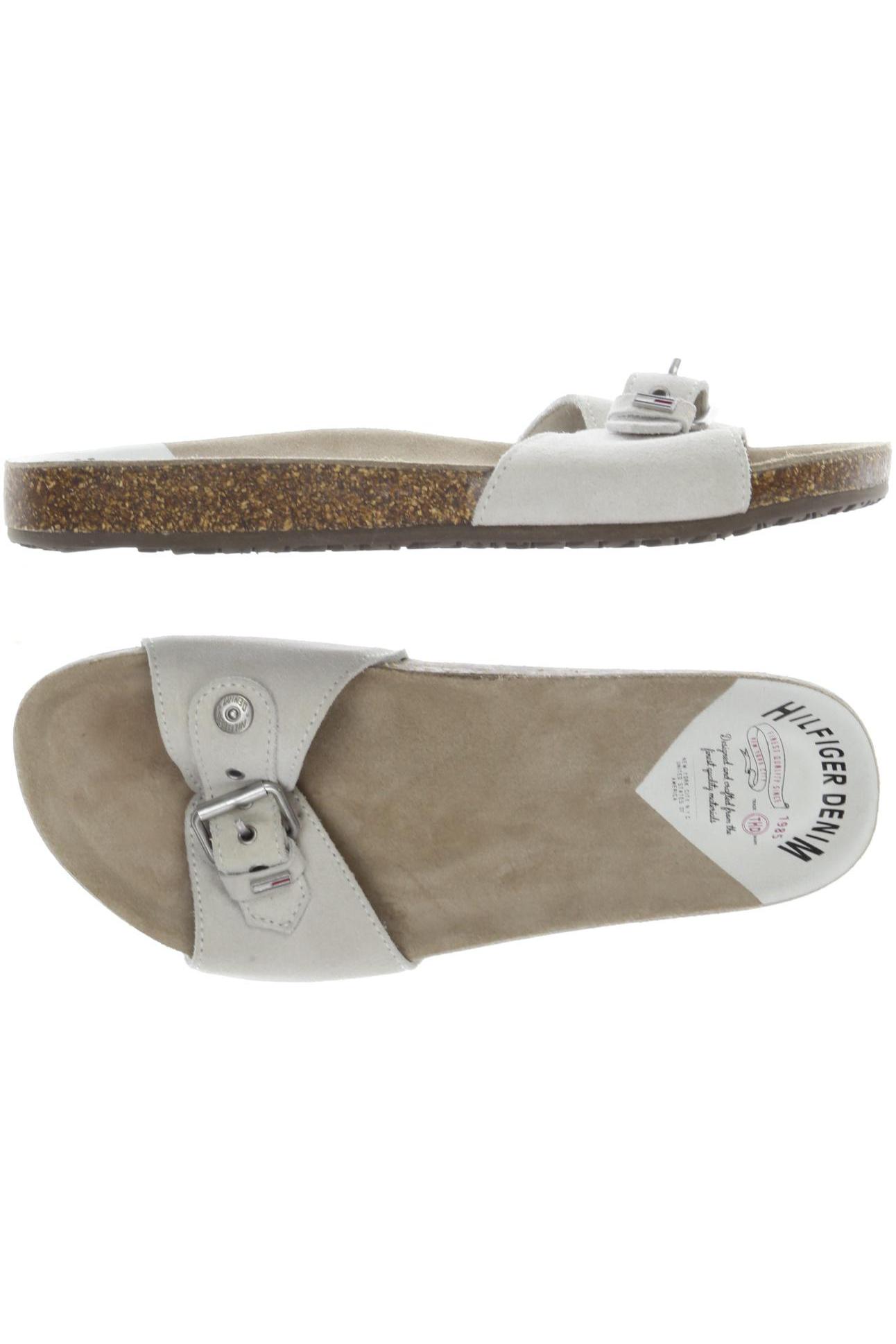

Hilfiger Denim Damen Sandale, cremeweiß, Gr. 37
