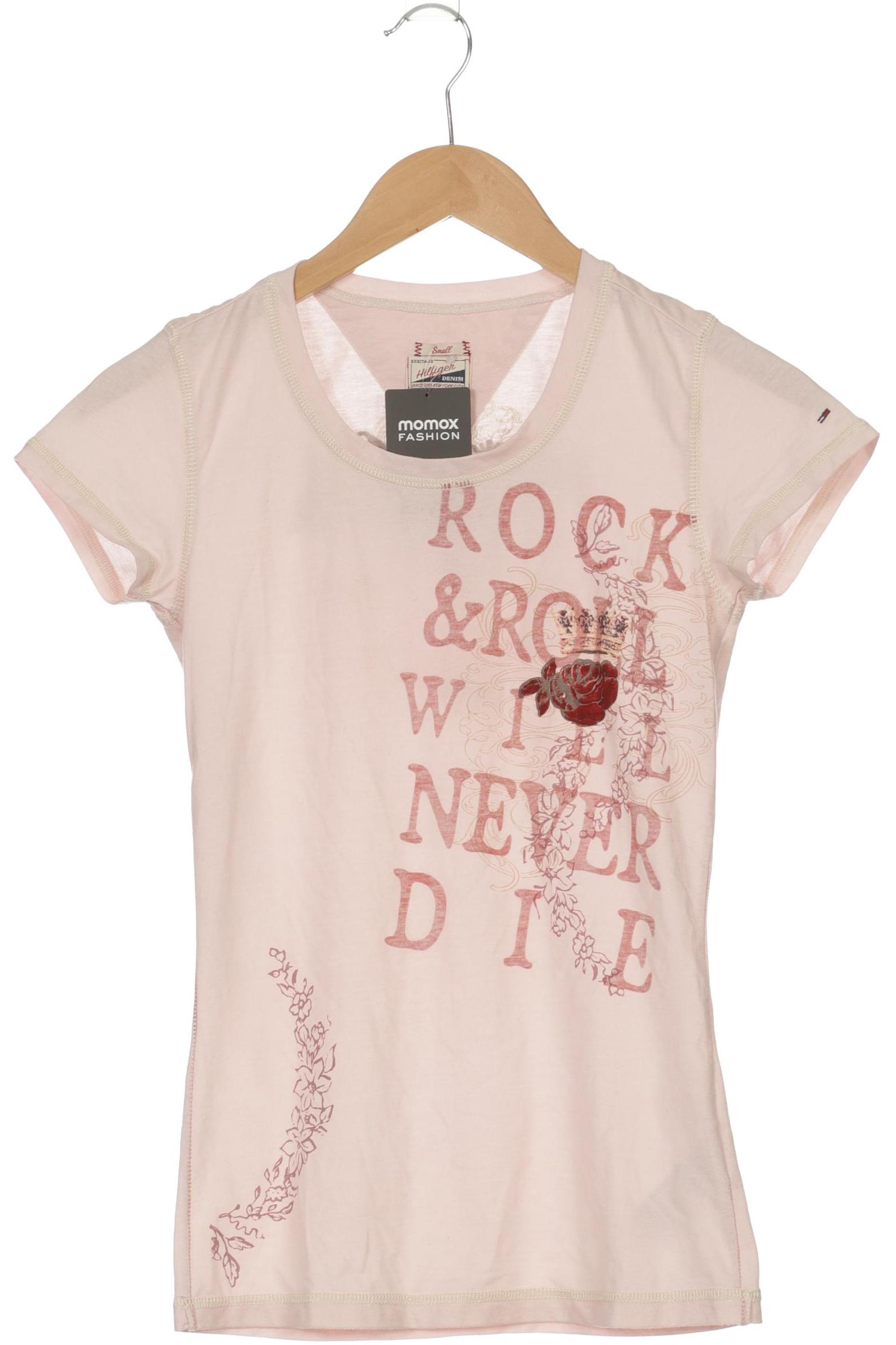

Hilfiger Denim Damen T-Shirt, pink, Gr. 36
