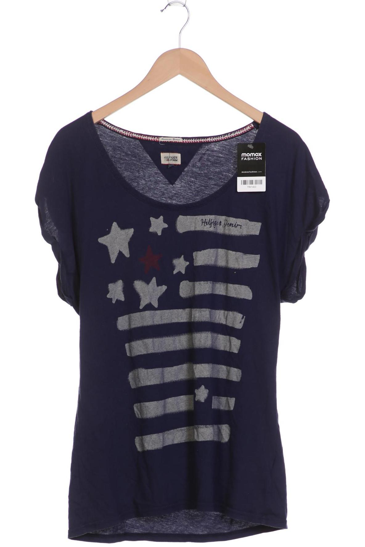 

HILFIGER DENIM Damen T-Shirt, marineblau