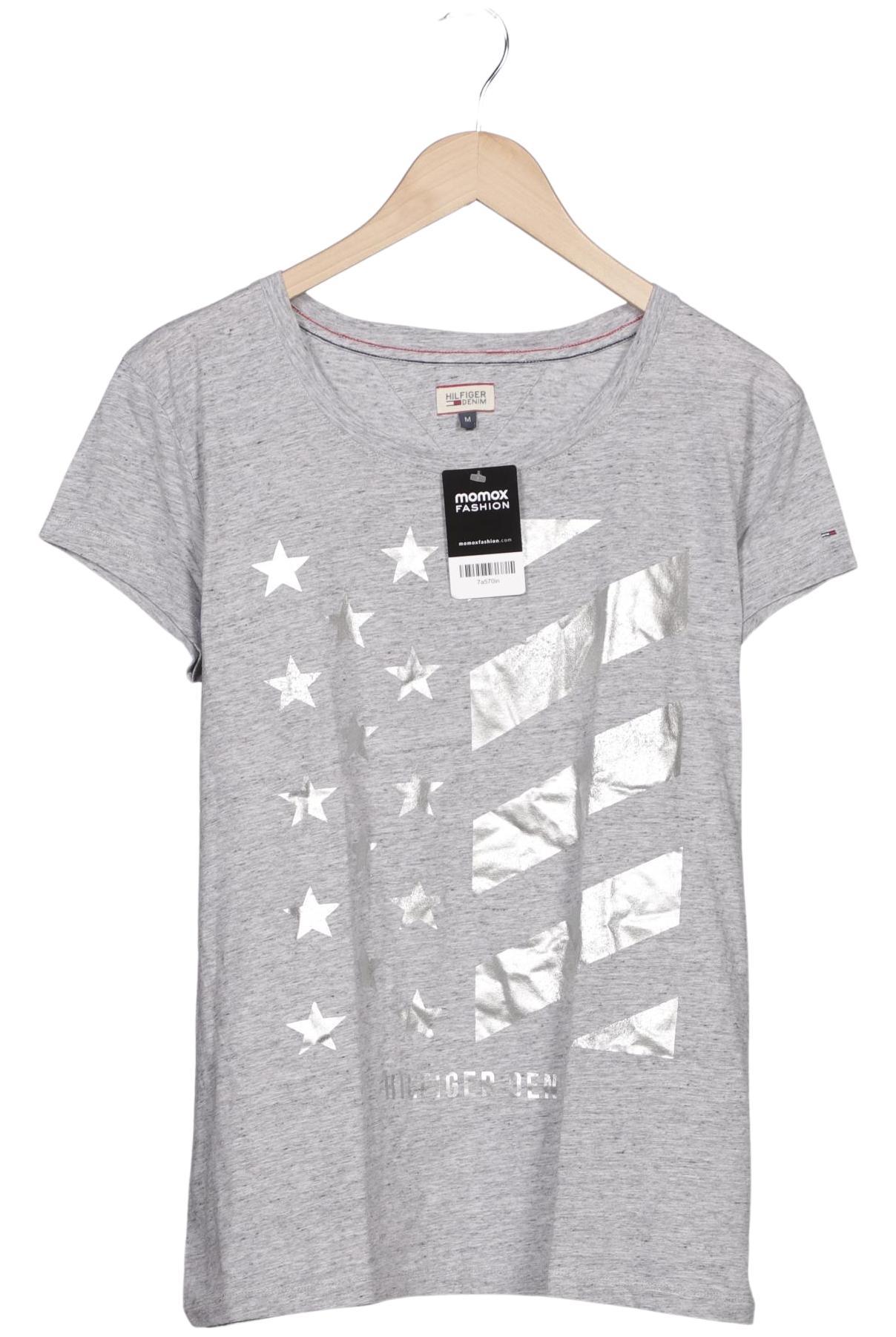 

Hilfiger Denim Damen T-Shirt, grau, Gr. 38