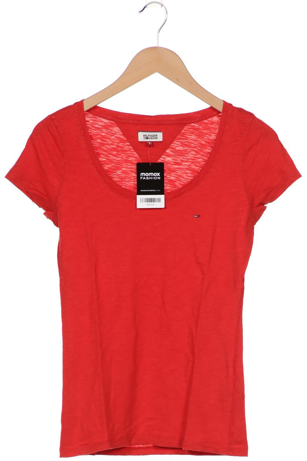 

Hilfiger Denim Damen T-Shirt, rot, Gr. 36