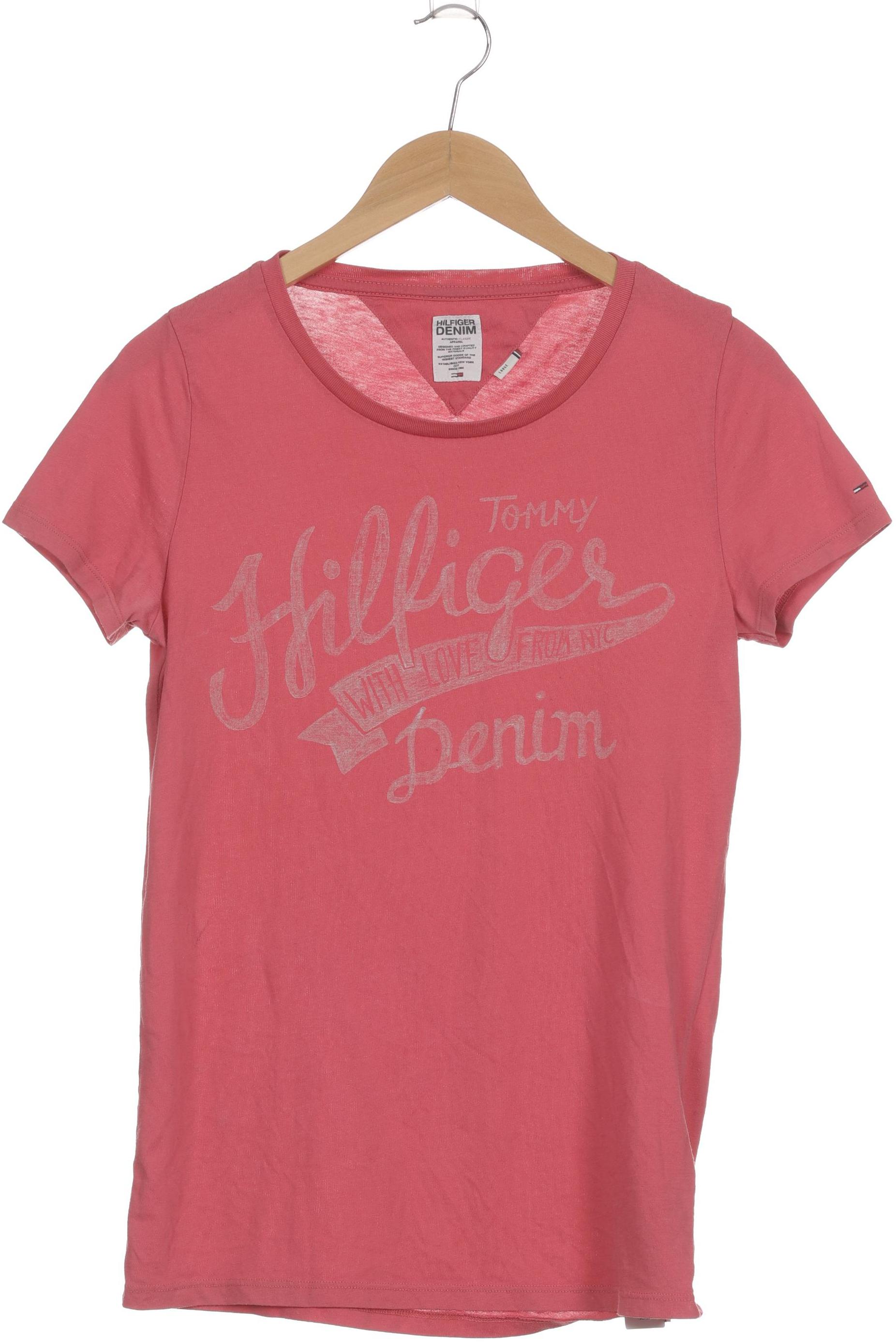 

Hilfiger Denim Damen T-Shirt, pink, Gr. 42