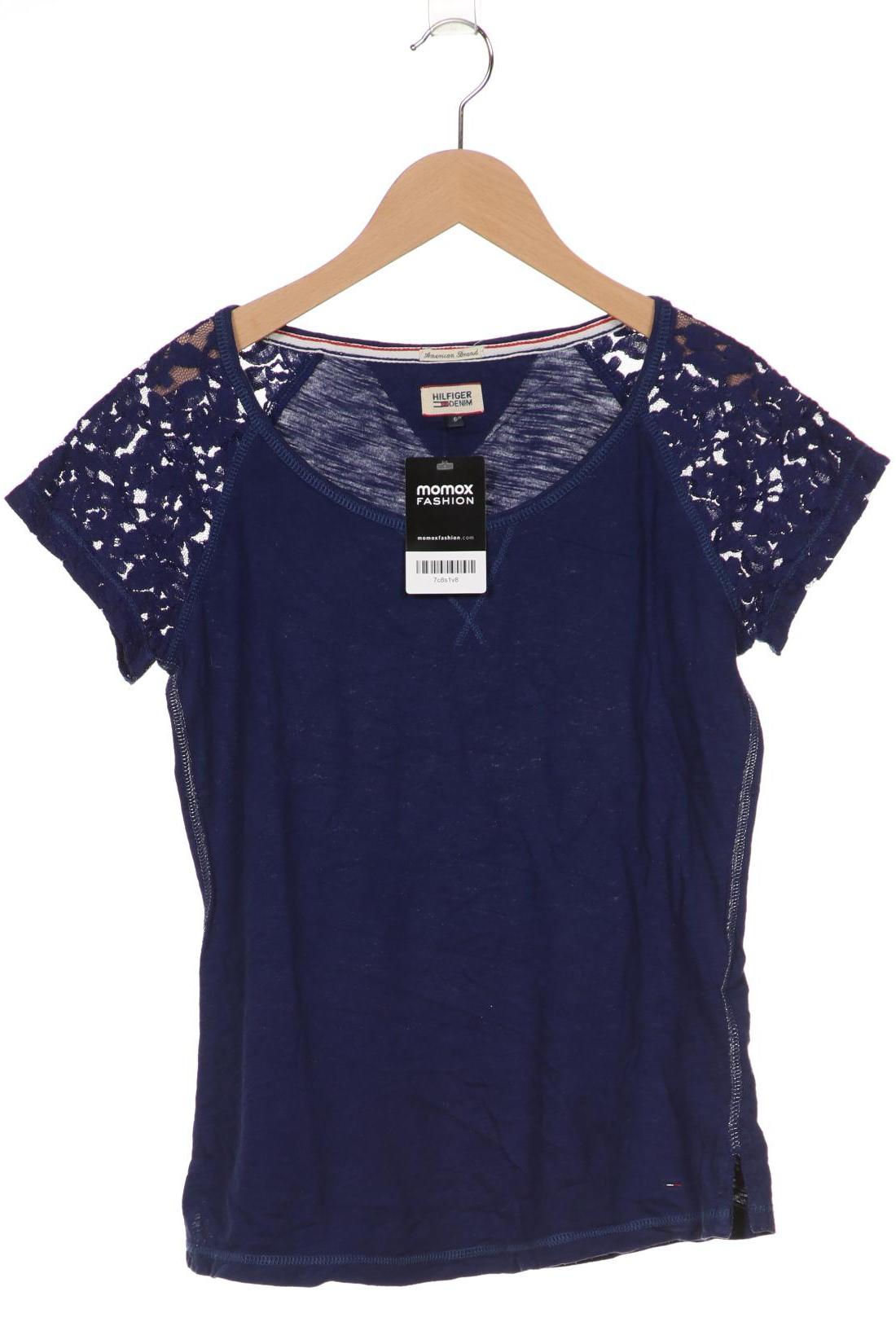 

HILFIGER DENIM Damen T-Shirt, marineblau