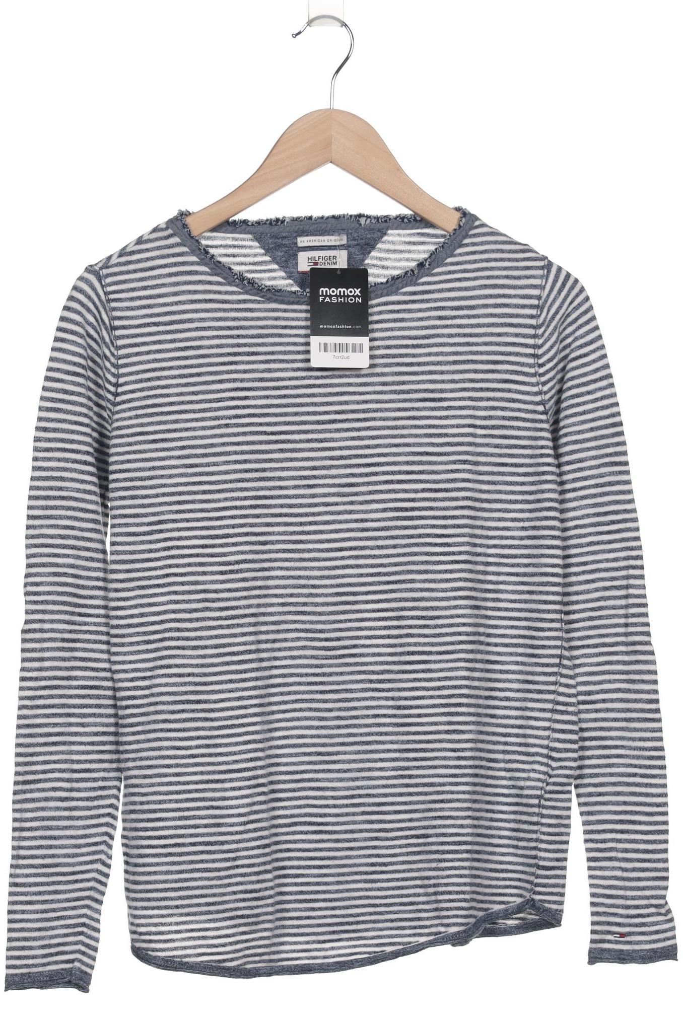 

Hilfiger Denim Damen Langarmshirt, blau, Gr. 38