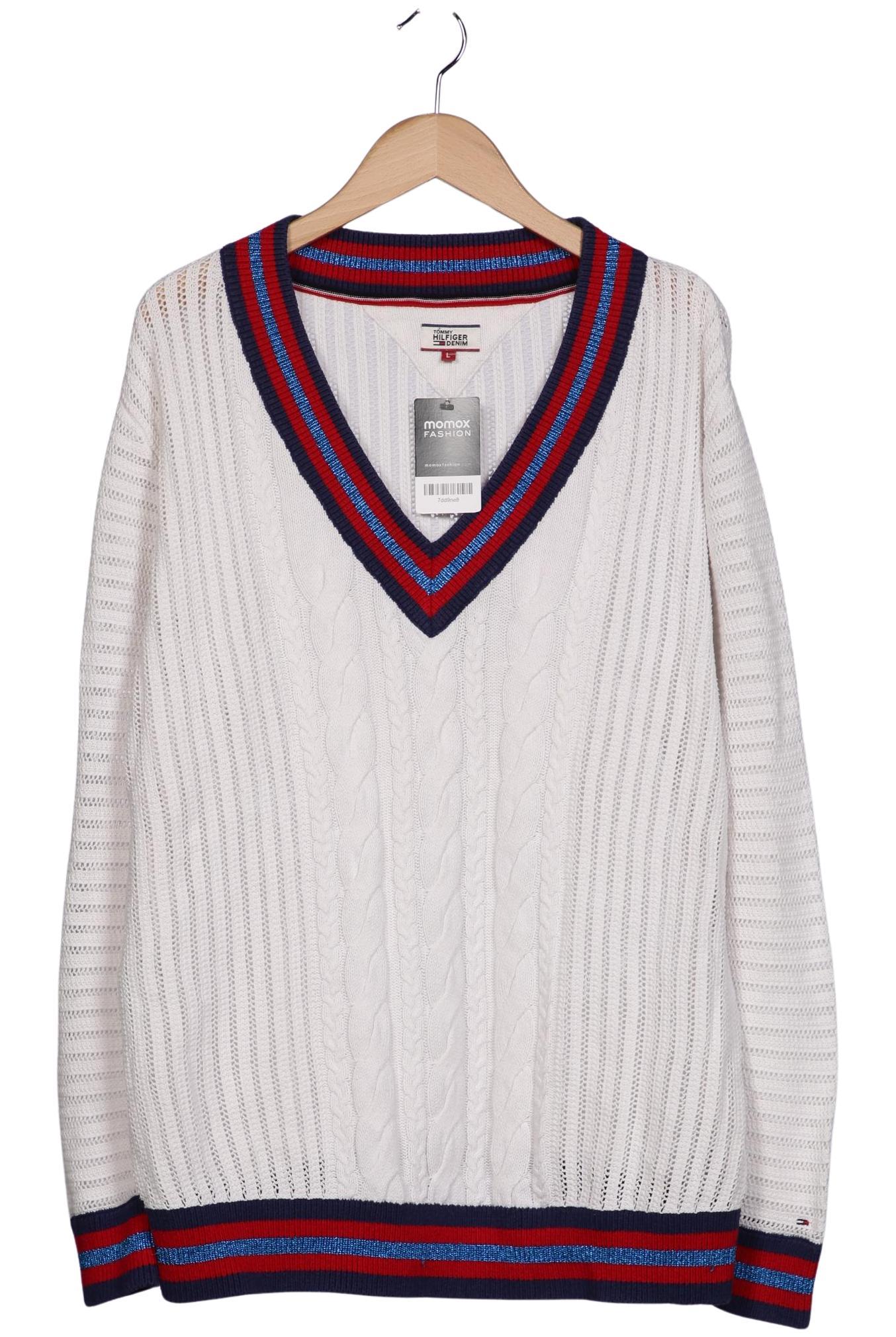 

Hilfiger Denim Damen Pullover, cremeweiß, Gr. 42