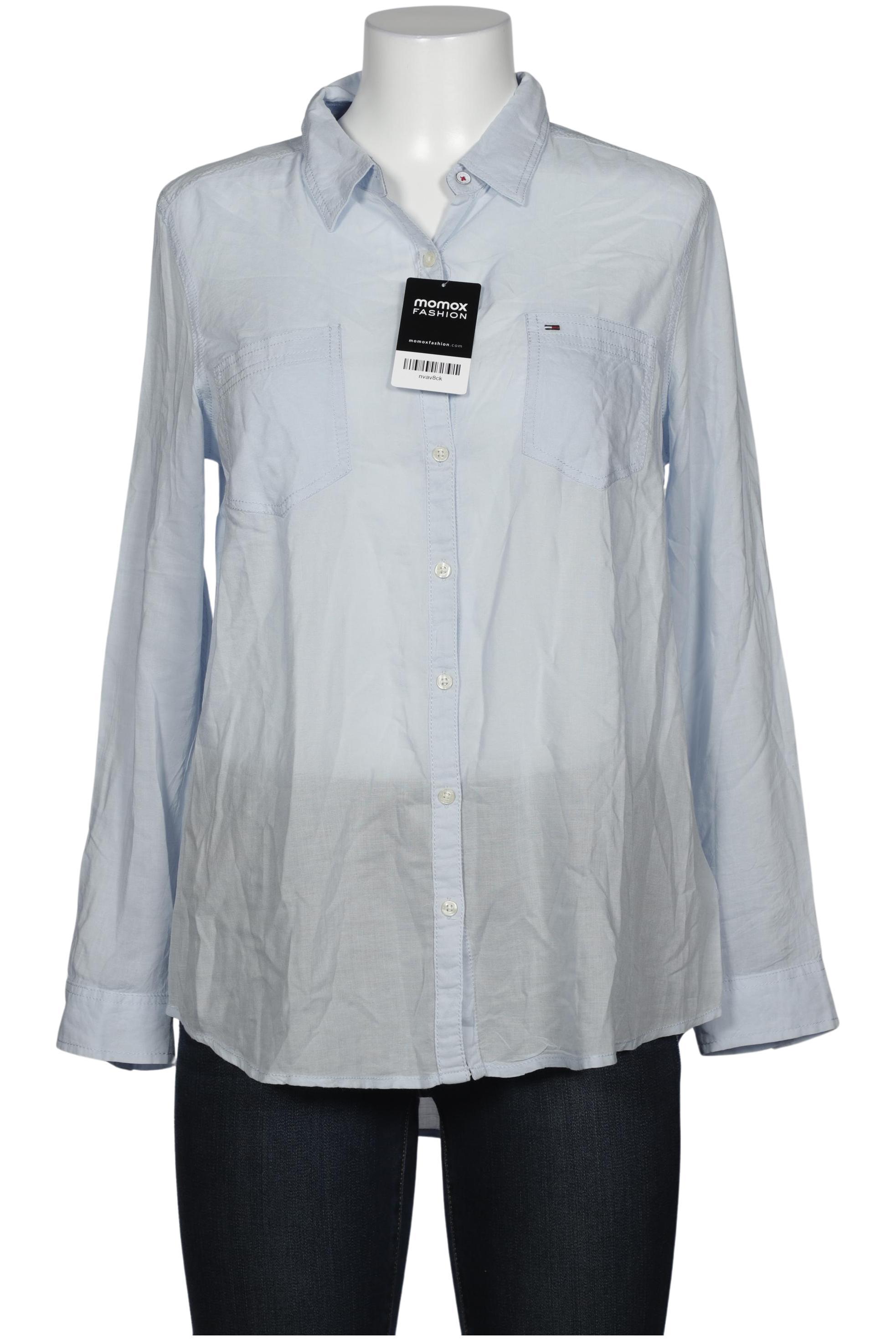 

Hilfiger Denim Damen Bluse, hellblau, Gr. 38