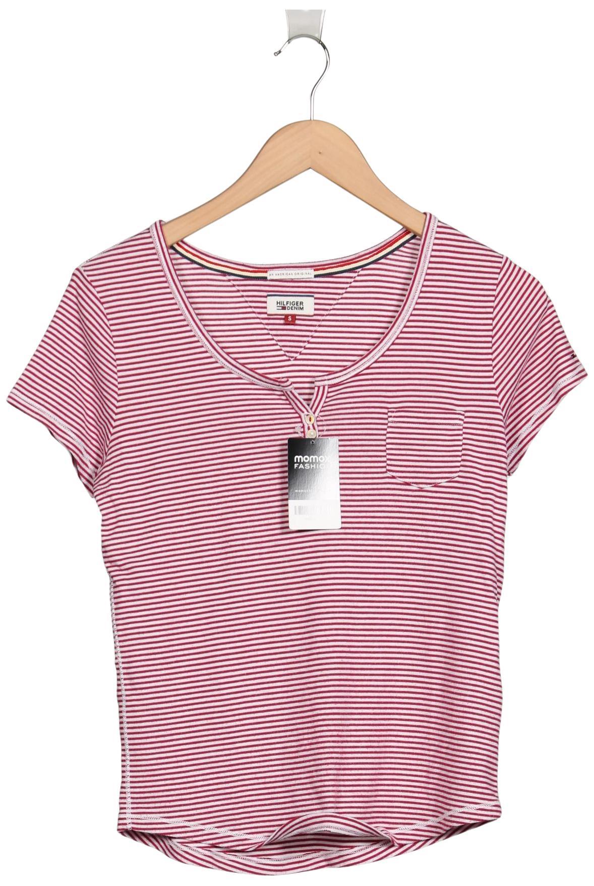 

Hilfiger Denim Damen T-Shirt, bordeaux, Gr. 36