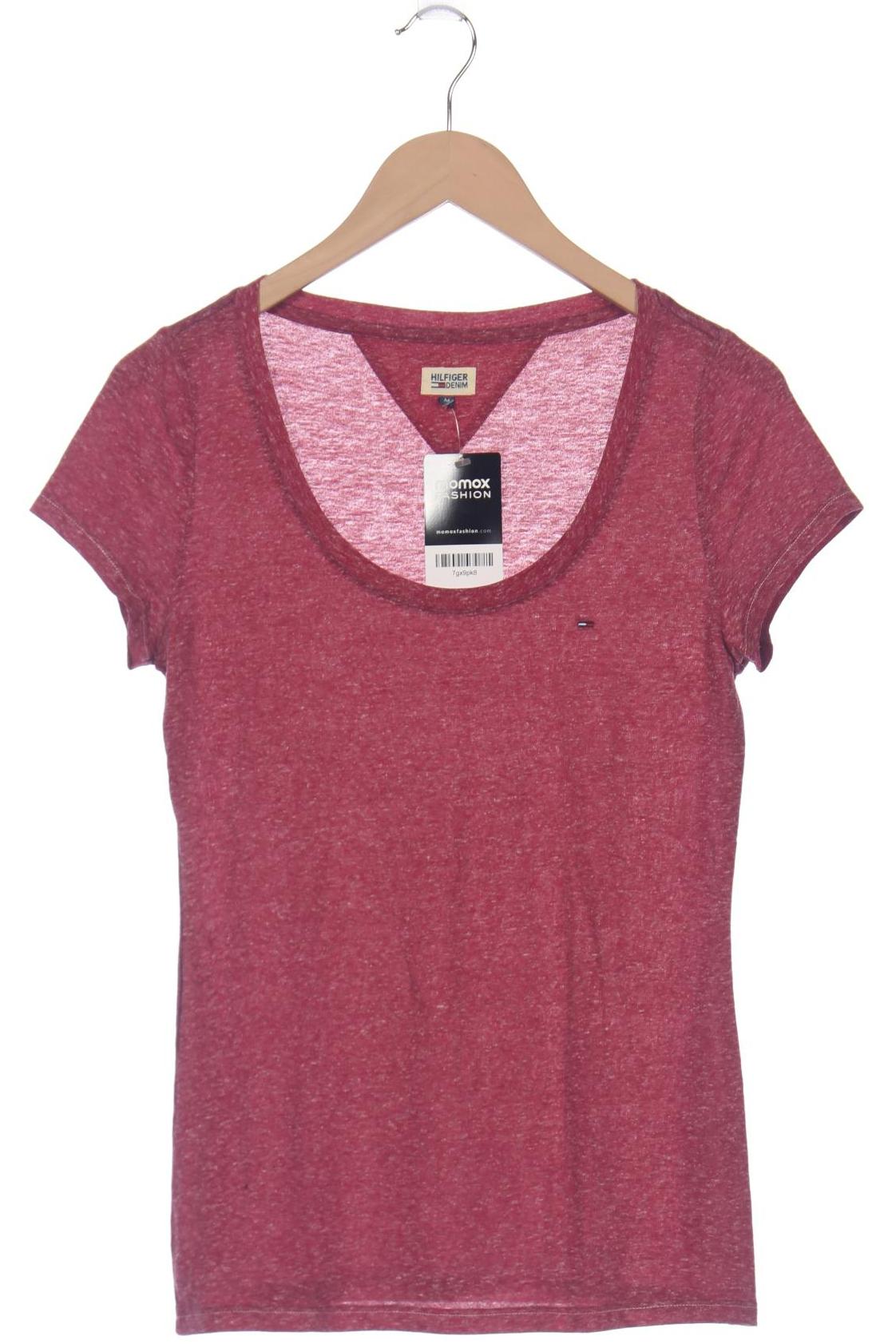 

Hilfiger Denim Damen T-Shirt, bordeaux, Gr. 38