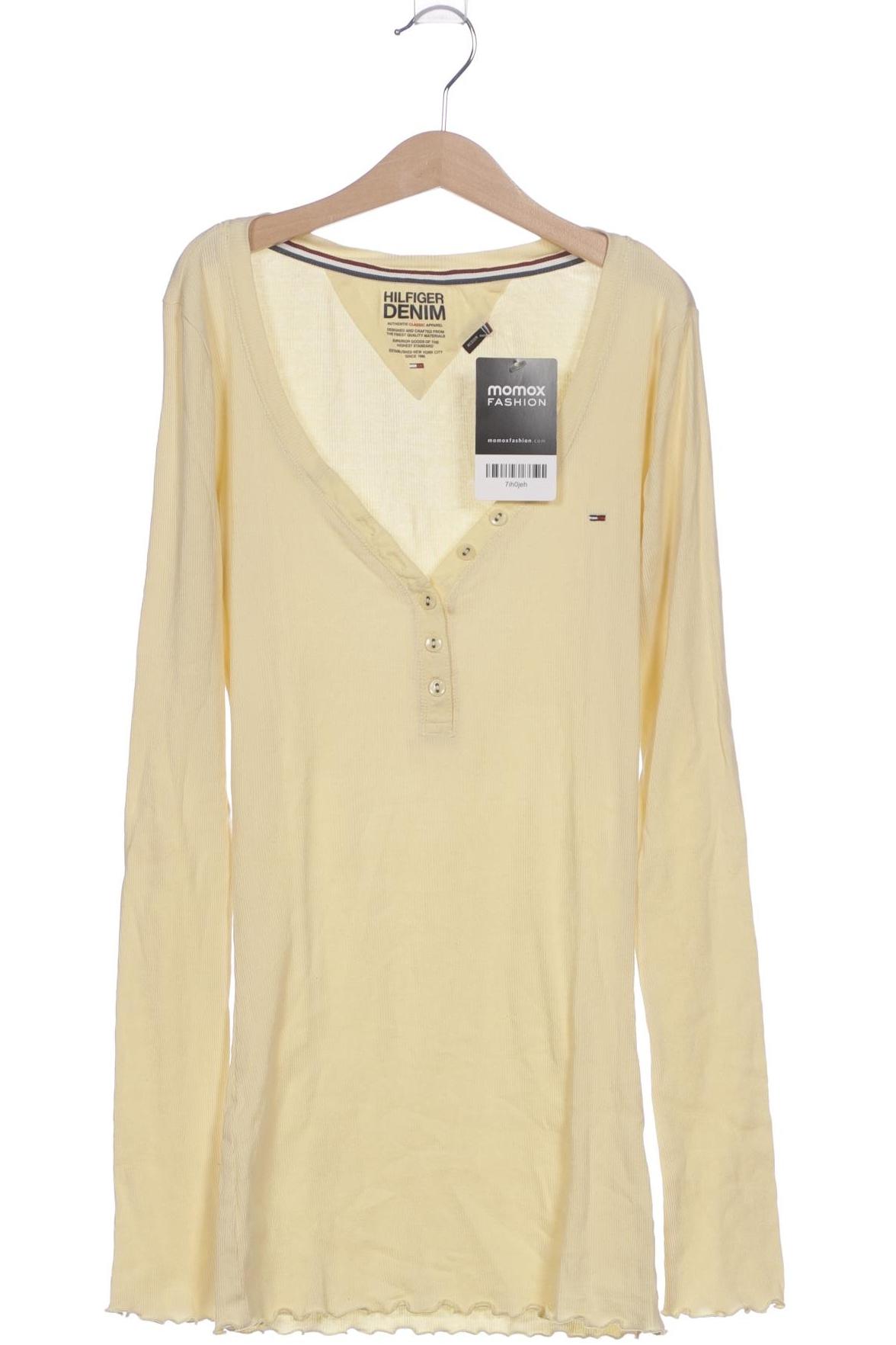 

Hilfiger Denim Damen Langarmshirt, gelb, Gr. 38