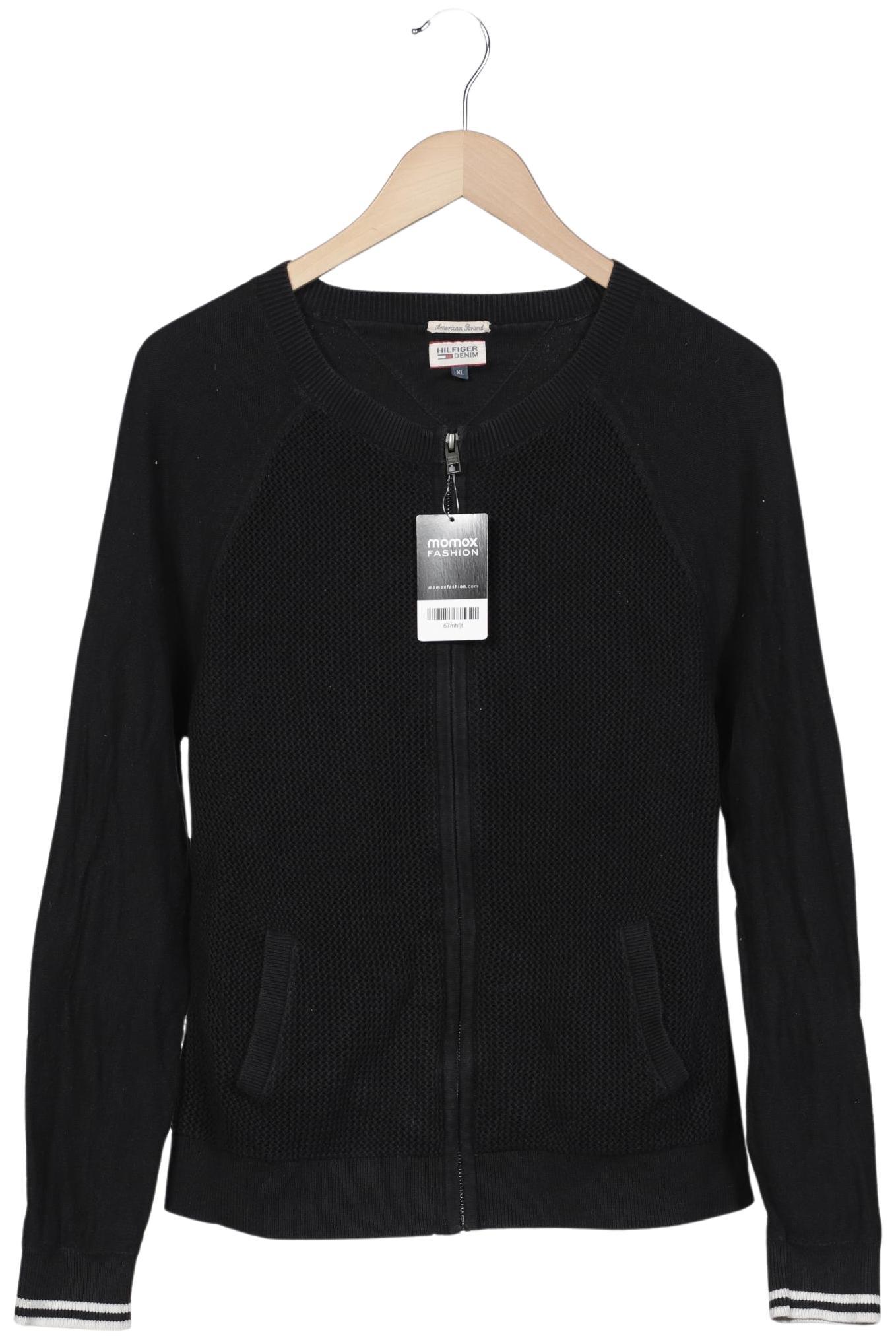 

Hilfiger Denim Damen Strickjacke, schwarz, Gr. 44