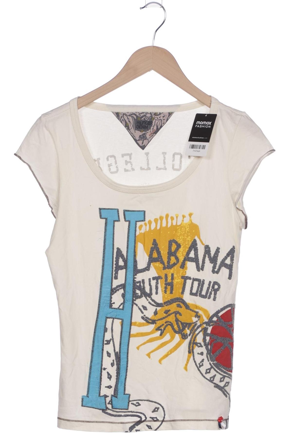 

Hilfiger Denim Damen T-Shirt, cremeweiß, Gr. 38