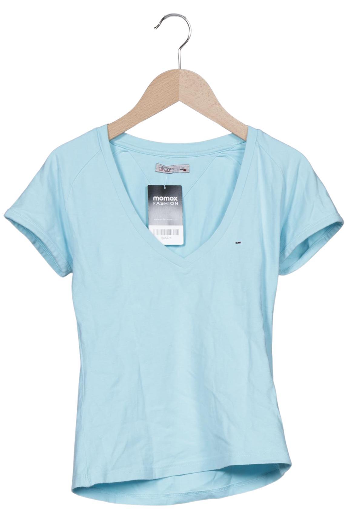 

Hilfiger Denim Damen T-Shirt, hellblau, Gr. 36