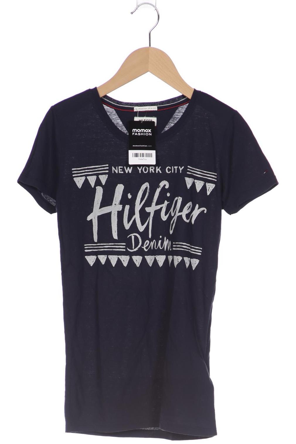 

HILFIGER DENIM Damen T-Shirt, marineblau